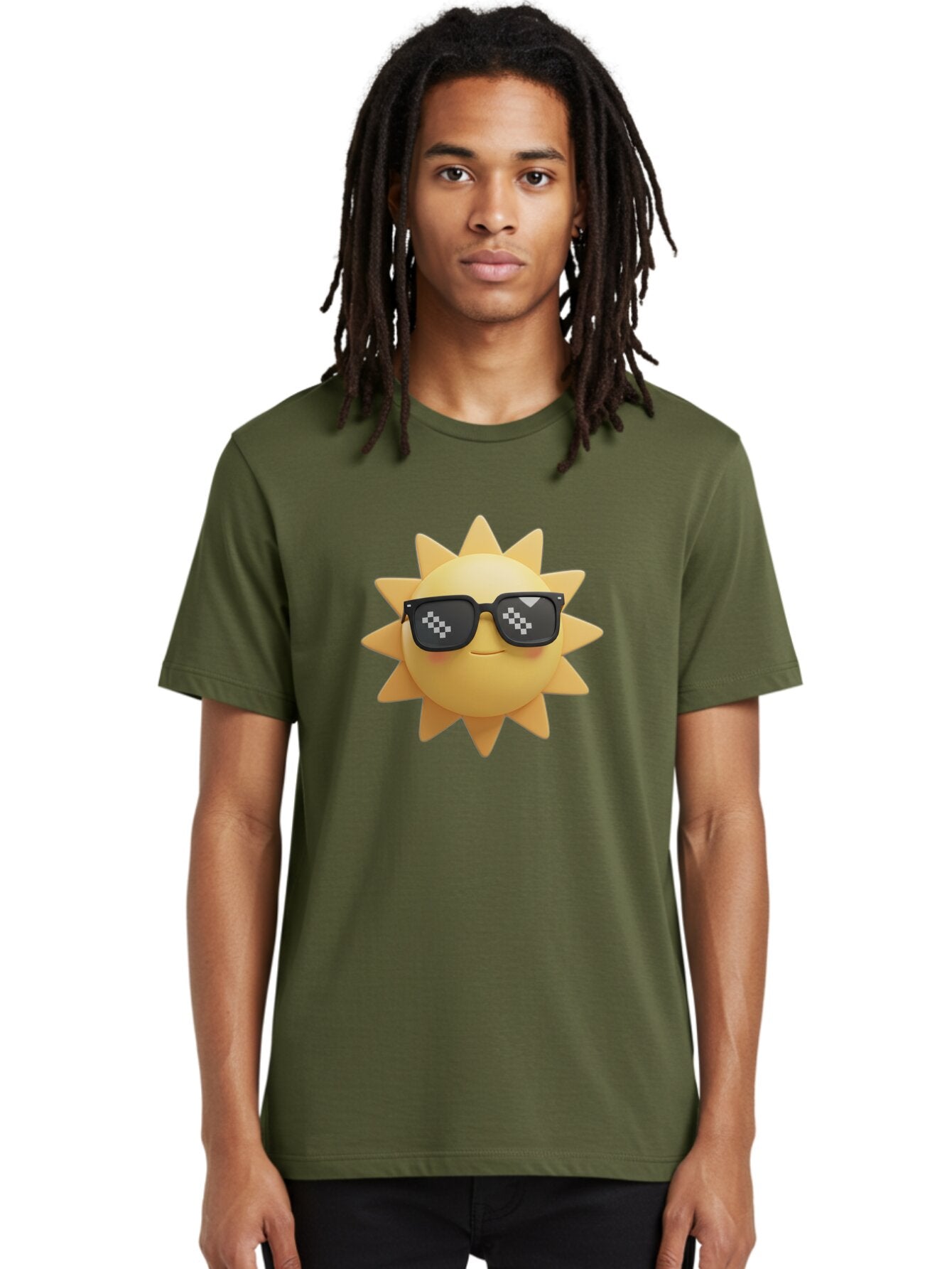 Sun-With-Sunglasses Men'S Graphic Tee, 100% Cotton, Comfortable Casual Summer Wear, Machine Washable, Vintage Camera, Old Camera, Antique Camera, Black Camera, Classic Photography, Photography Equipment, Nostalgic Device, Film Camera, Baq092 19