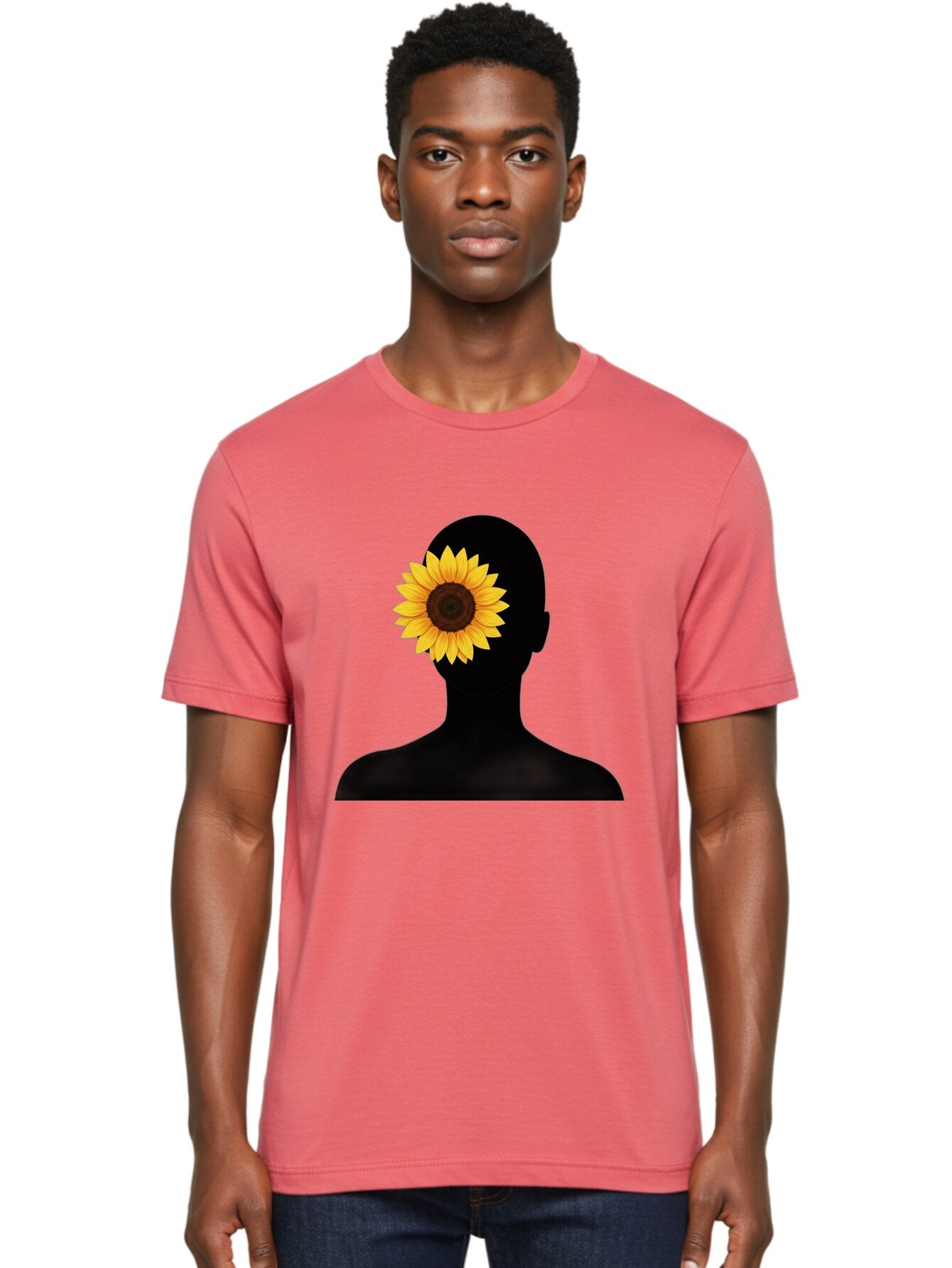 Sunflower-Head Men'S Graphic Tee, 100% Cotton, Comfortable Casual Summer Wear, Machine Washable, Vintage Camera, Old Camera, Antique Camera, Black Camera, Classic Photography, Photography Equipment, Nostalgic Device, Film Camera, Camera Art Baq093 24