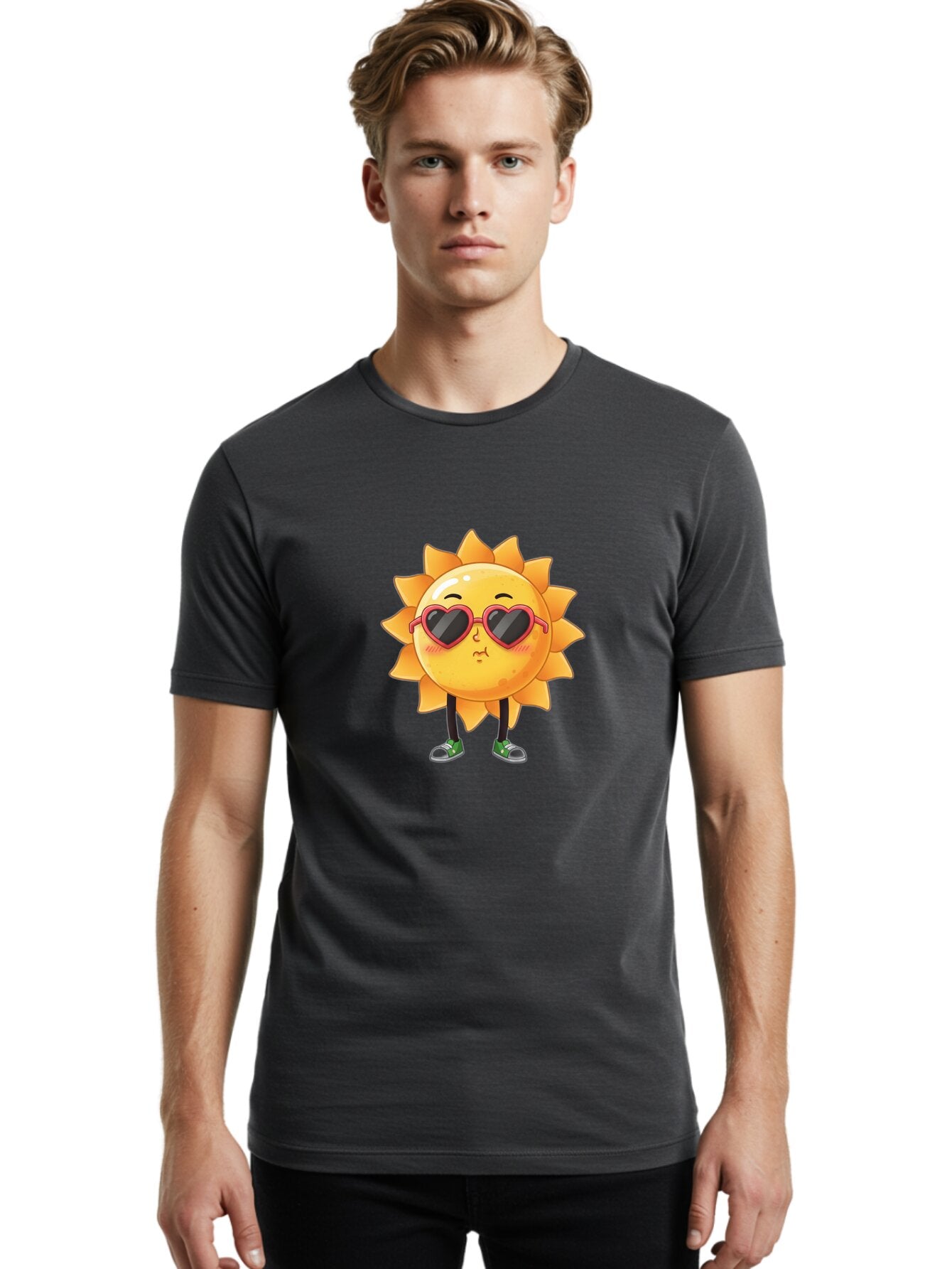 Sunny Men'S Graphic Tee, 100% Cotton, Comfortable Casual Summer Wear, Machine Washable, Vintage Camera, Old Camera, Antique Camera, Black Camera, Classic Photography, Photography Equipment, Nostalgic Device, Film Camera, Camera Art Baq094 22