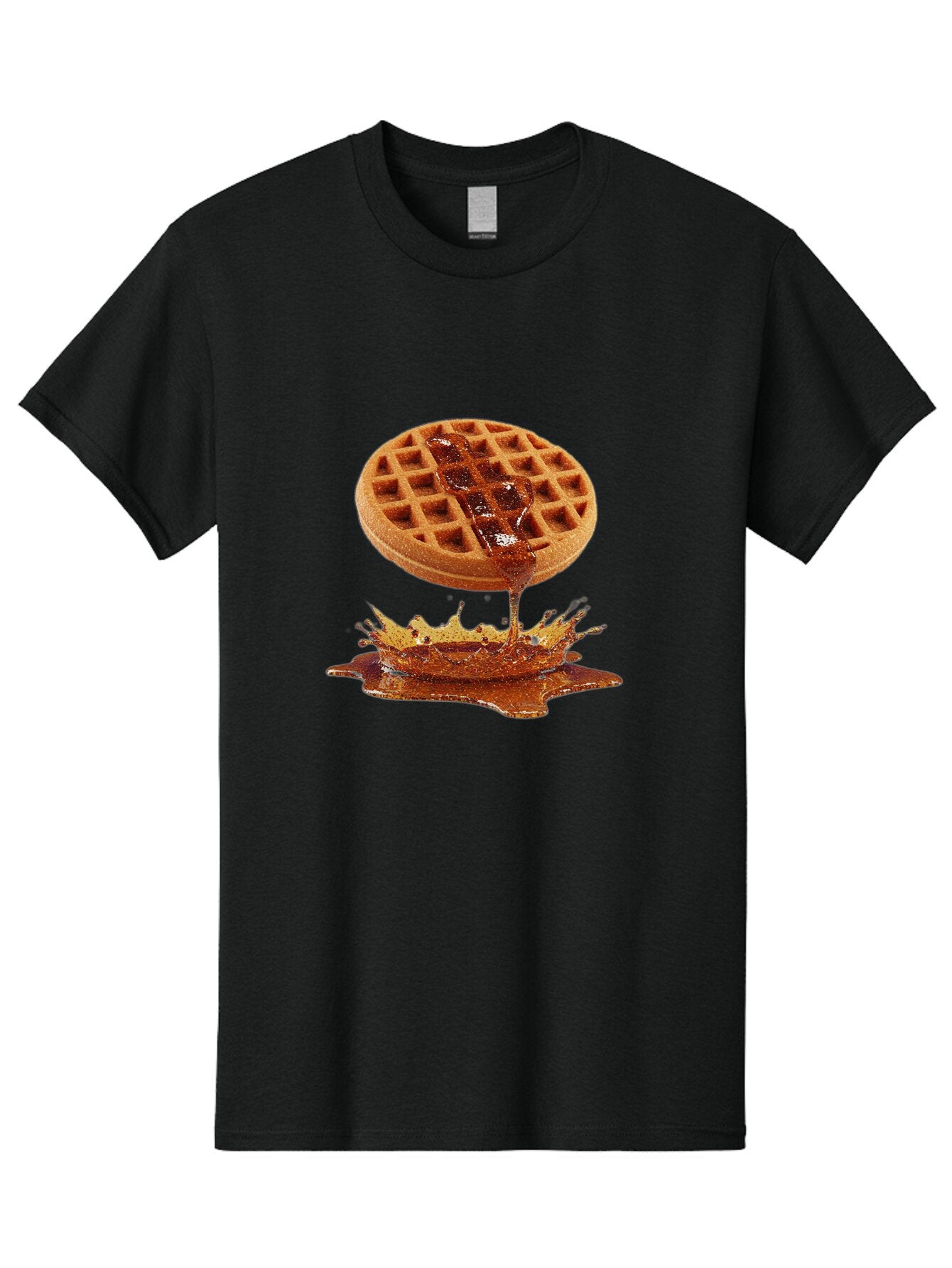 Syrup-On-Waffle Men'S Graphic Tee, 100% Cotton, Comfortable Casual Summer Wear, Machine Washable, Vintage Camera, Old Camera, Antique Camera, Black Camera, Classic Photography, Photography Equipment, Nostalgic Device, Film Camera, Camera Art Baq096 5