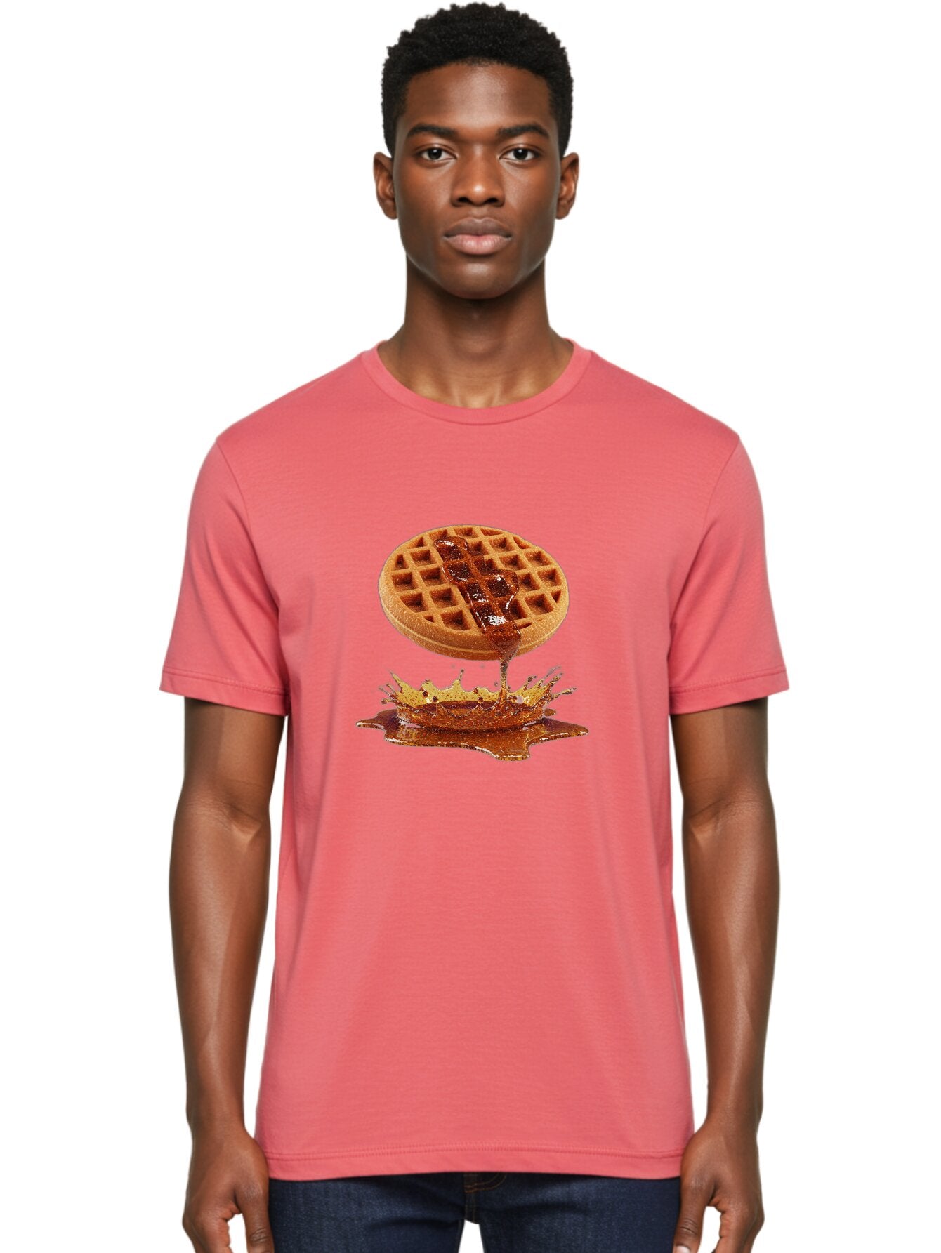 Syrup-On-Waffle Men'S Graphic Tee, 100% Cotton, Comfortable Casual Summer Wear, Machine Washable, Vintage Camera, Old Camera, Antique Camera, Black Camera, Classic Photography, Photography Equipment, Nostalgic Device, Film Camera, Camera Art Baq096 24