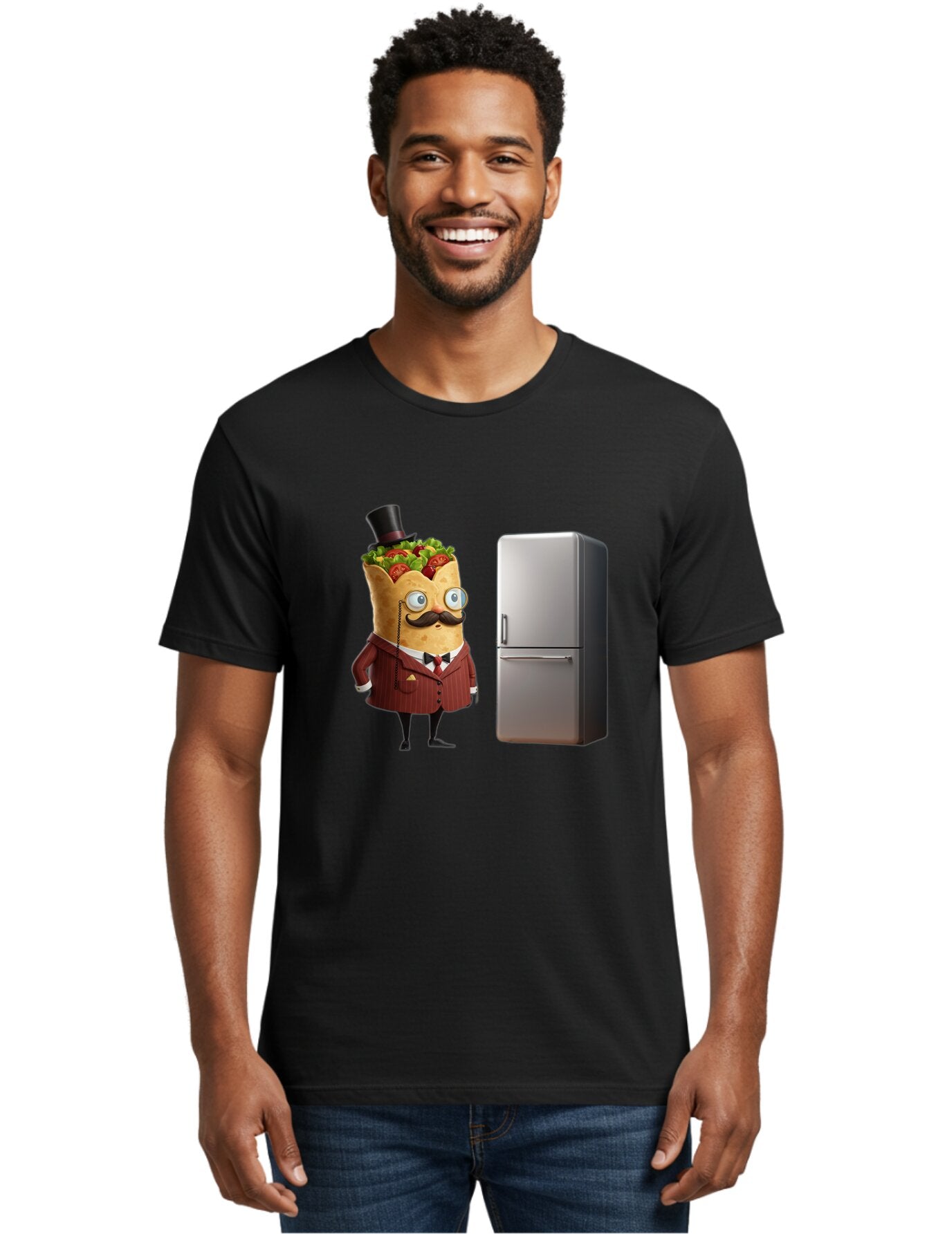 Taco-Beside-Fridge Men'S Graphic Tee, 100% Cotton, Comfortable Casual Summer Wear, Machine Washable, Vintage Camera, Old Camera, Antique Camera, Black Camera, Classic Photography, Photography Equipment, Nostalgic Device, Film Camera, Baq098 30