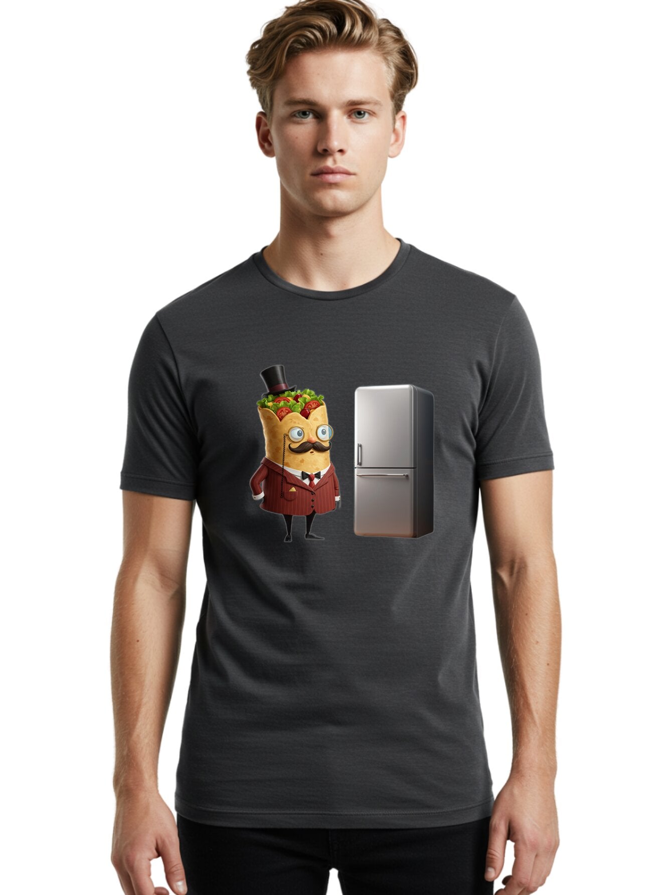 Taco-Beside-Fridge Men'S Graphic Tee, 100% Cotton, Comfortable Casual Summer Wear, Machine Washable, Vintage Camera, Old Camera, Antique Camera, Black Camera, Classic Photography, Photography Equipment, Nostalgic Device, Film Camera, Baq098 28