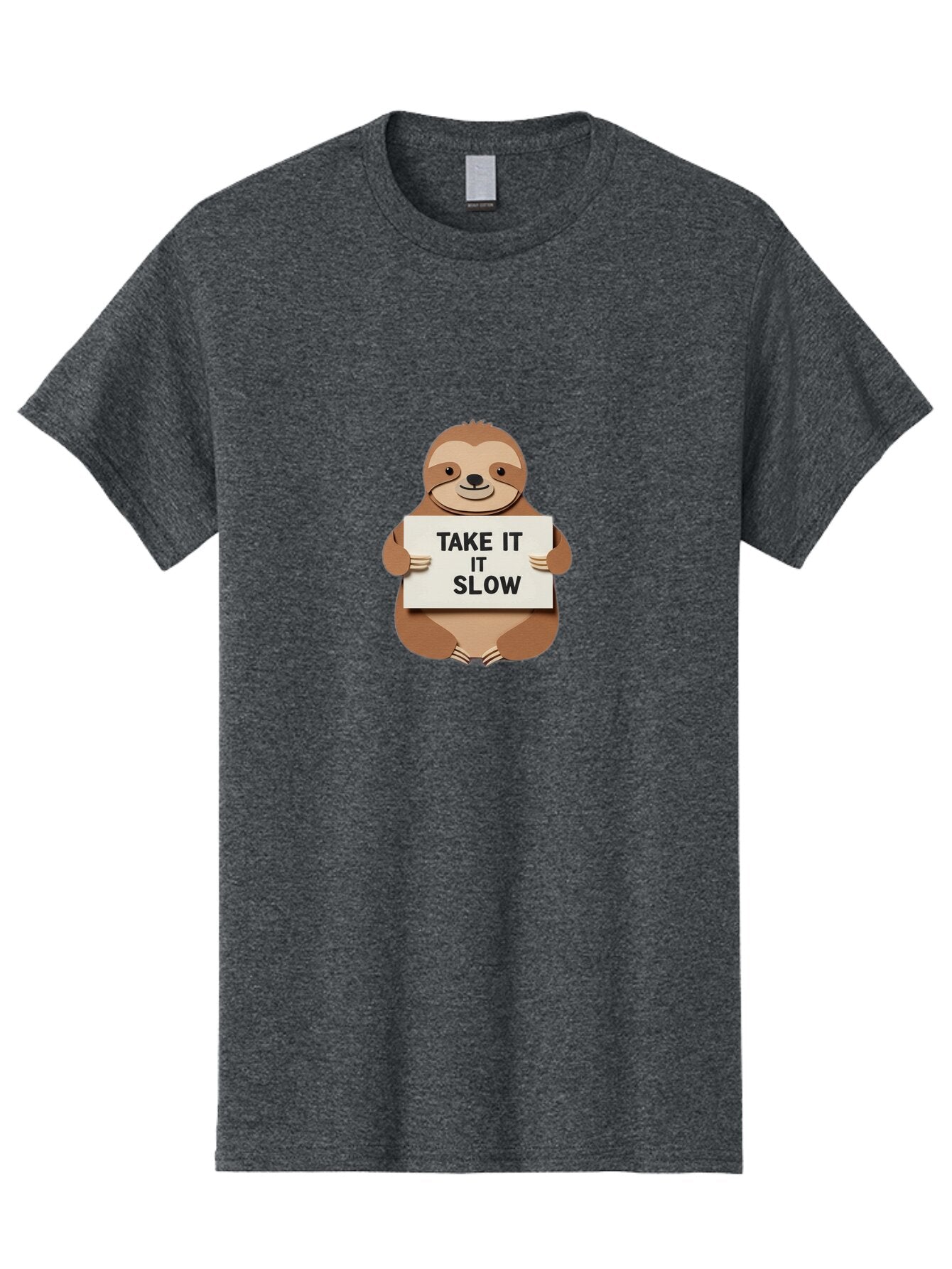 Take-It-It-Slow-Sloth Men'S Graphic Tee, 100% Cotton, Comfortable Casual Summer Wear, Machine Washable, Vintage Camera, Old Camera, Antique Camera, Black Camera, Classic Photography, Photography Equipment, Nostalgic Device, Film Camera, Baq101 8