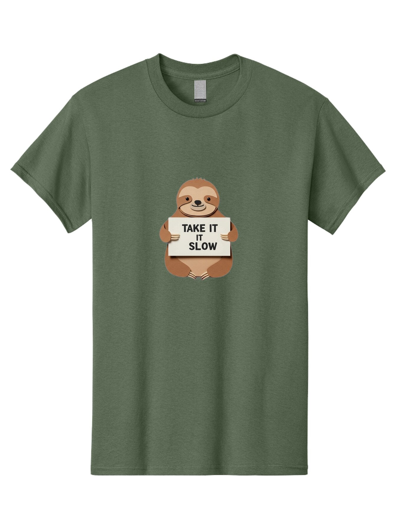 Take-It-It-Slow-Sloth Men'S Graphic Tee, 100% Cotton, Comfortable Casual Summer Wear, Machine Washable, Vintage Camera, Old Camera, Antique Camera, Black Camera, Classic Photography, Photography Equipment, Nostalgic Device, Film Camera, Baq101 5