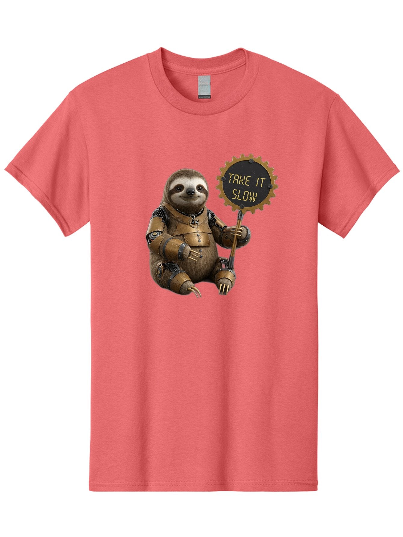 Take-It-Slow-1 Men'S Graphic Tee, 100% Cotton, Comfortable Casual Summer Wear, Machine Washable, Vintage Camera, Old Camera, Antique Camera, Black Camera, Classic Photography, Photography Equipment, Nostalgic Device, Film Camera, Camera Art Baq102 10