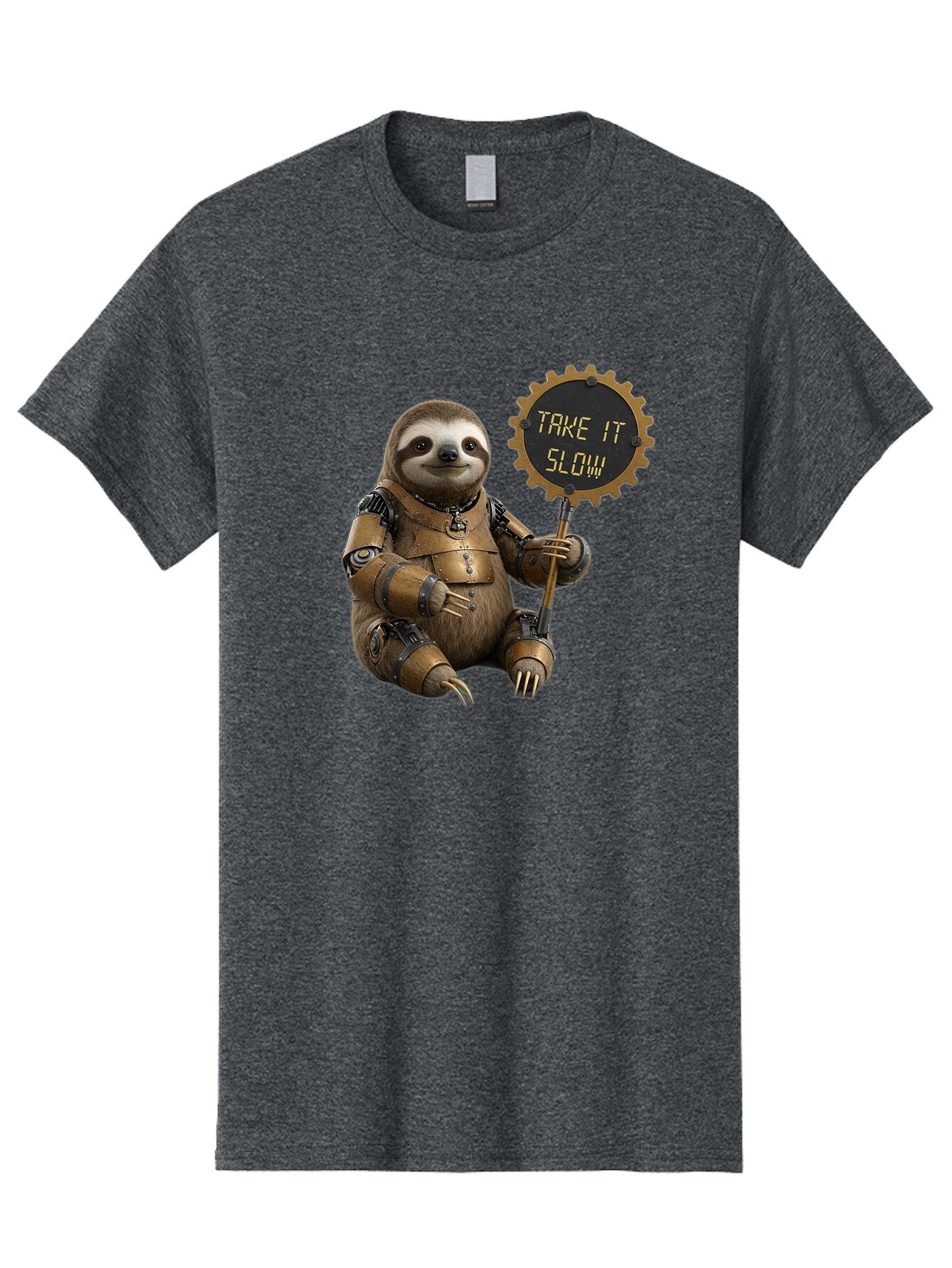 Take-It-Slow-1 Men'S Graphic Tee, 100% Cotton, Comfortable Casual Summer Wear, Machine Washable, Vintage Camera, Old Camera, Antique Camera, Black Camera, Classic Photography, Photography Equipment, Nostalgic Device, Film Camera, Camera Art Baq102 12