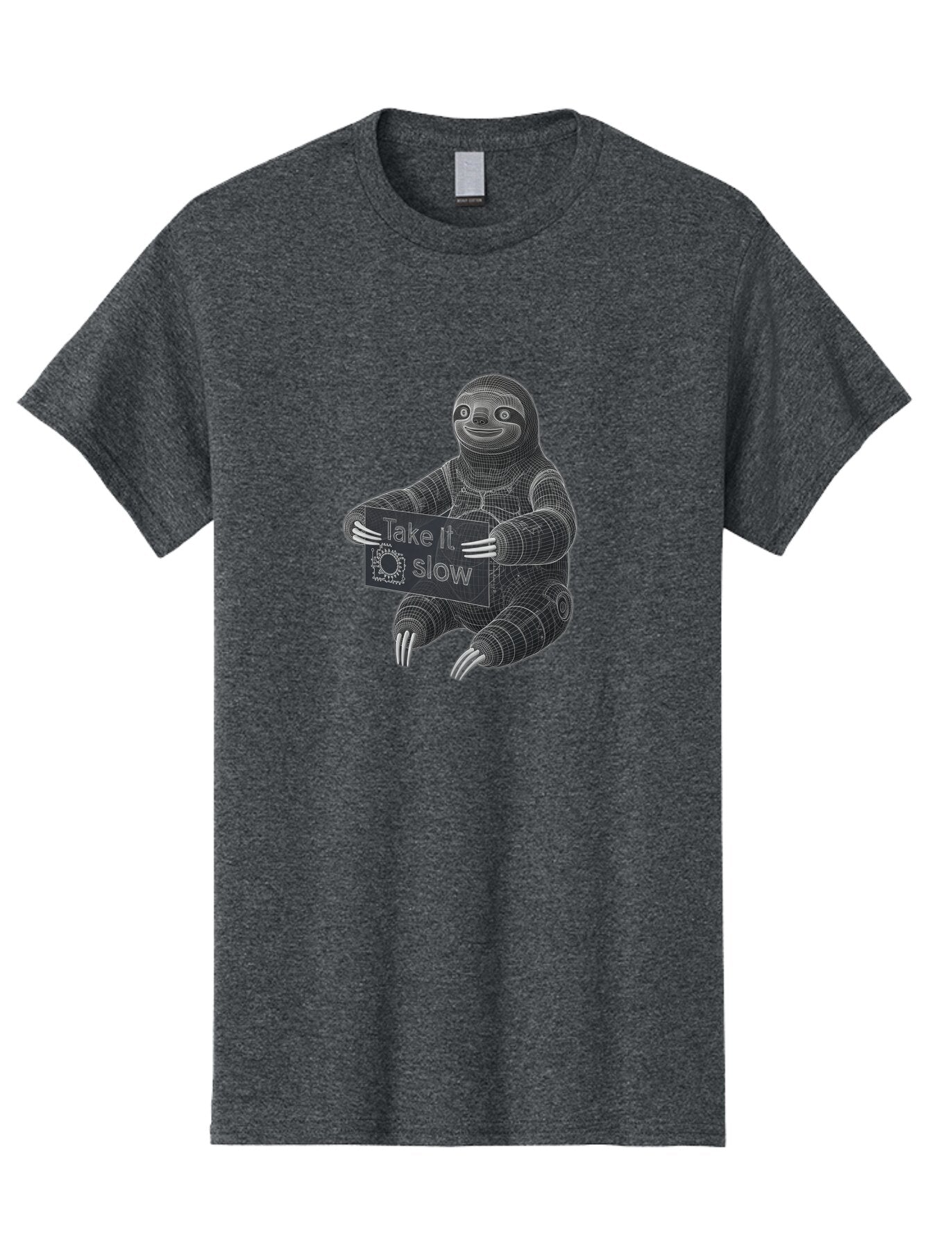 Take-It-Slow-Sloth Men'S Graphic Tee, 100% Cotton, Comfortable Casual Summer Wear, Machine Washable, Vintage Camera, Old Camera, Antique Camera, Black Camera, Classic Photography, Photography Equipment, Nostalgic Device, Film Camera, Baq103 14