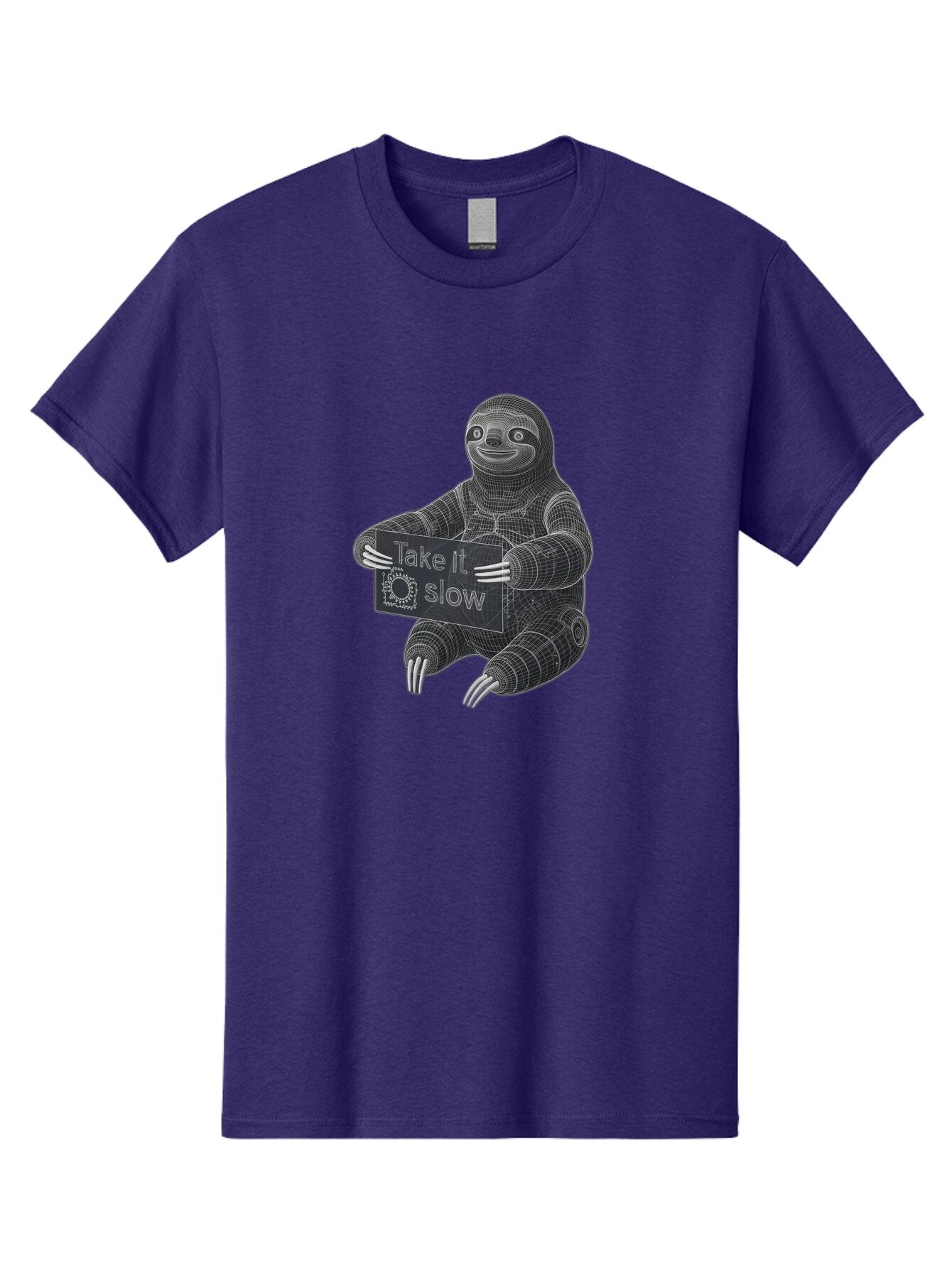 Take-It-Slow-Sloth Men'S Graphic Tee, 100% Cotton, Comfortable Casual Summer Wear, Machine Washable, Vintage Camera, Old Camera, Antique Camera, Black Camera, Classic Photography, Photography Equipment, Nostalgic Device, Film Camera, Baq103 15