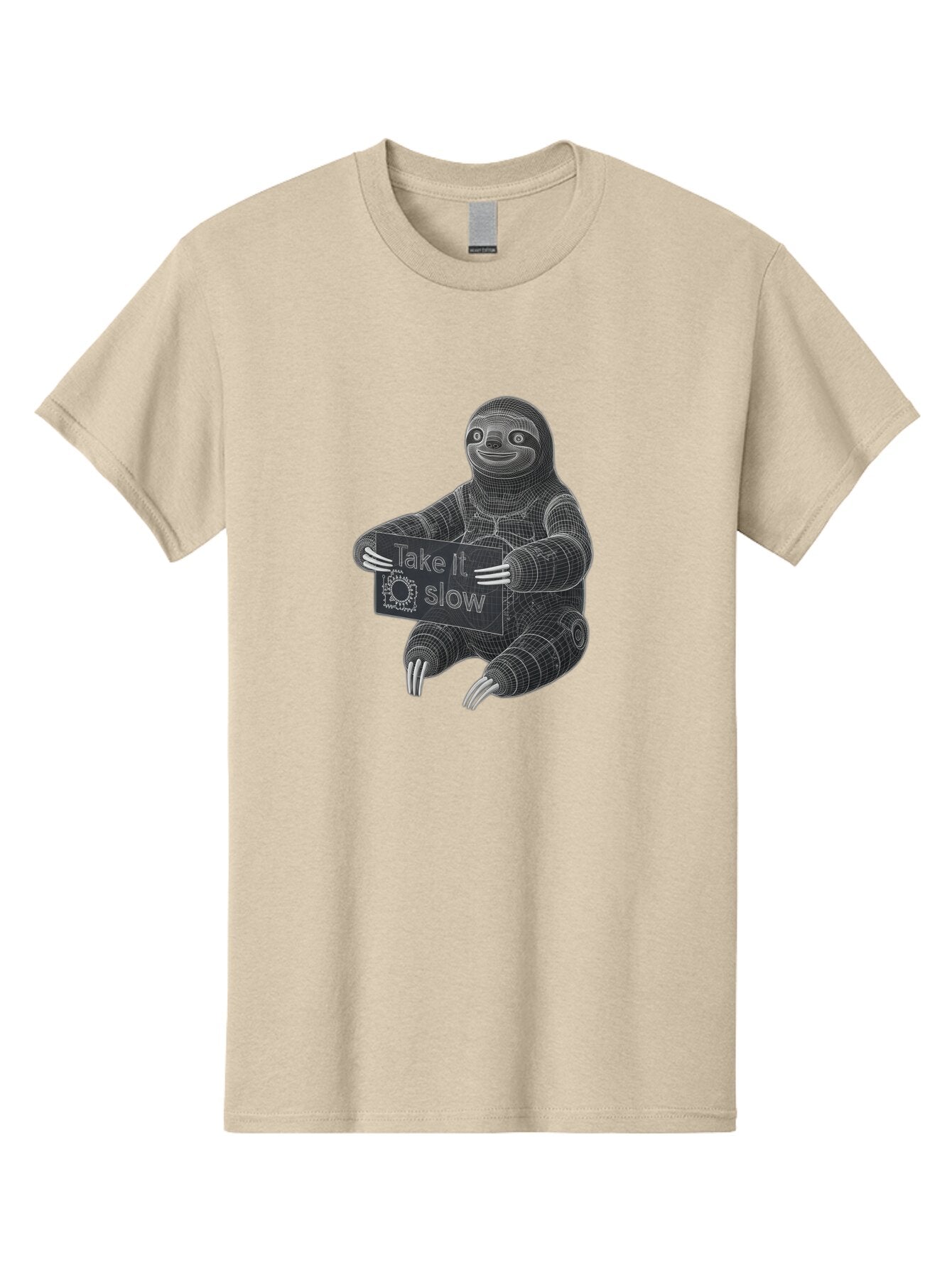 Take-It-Slow-Sloth Men'S Graphic Tee, 100% Cotton, Comfortable Casual Summer Wear, Machine Washable, Vintage Camera, Old Camera, Antique Camera, Black Camera, Classic Photography, Photography Equipment, Nostalgic Device, Film Camera, Baq103 6