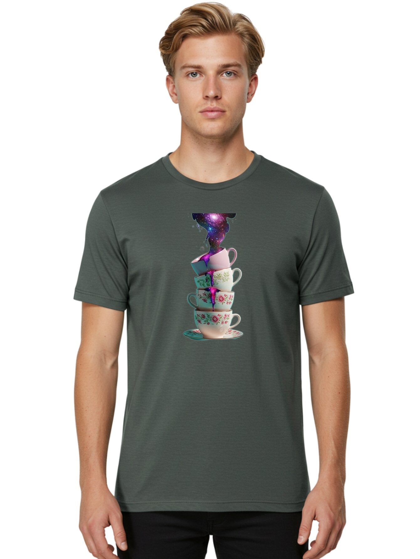 Teacups-Overflow Men'S Graphic Tee, 100% Cotton, Comfortable Casual Summer Wear, Machine Washable, Vintage Camera, Old Camera, Antique Camera, Black Camera, Classic Photography, Photography Equipment, Nostalgic Device, Film Camera, Camera Art Baq107 19