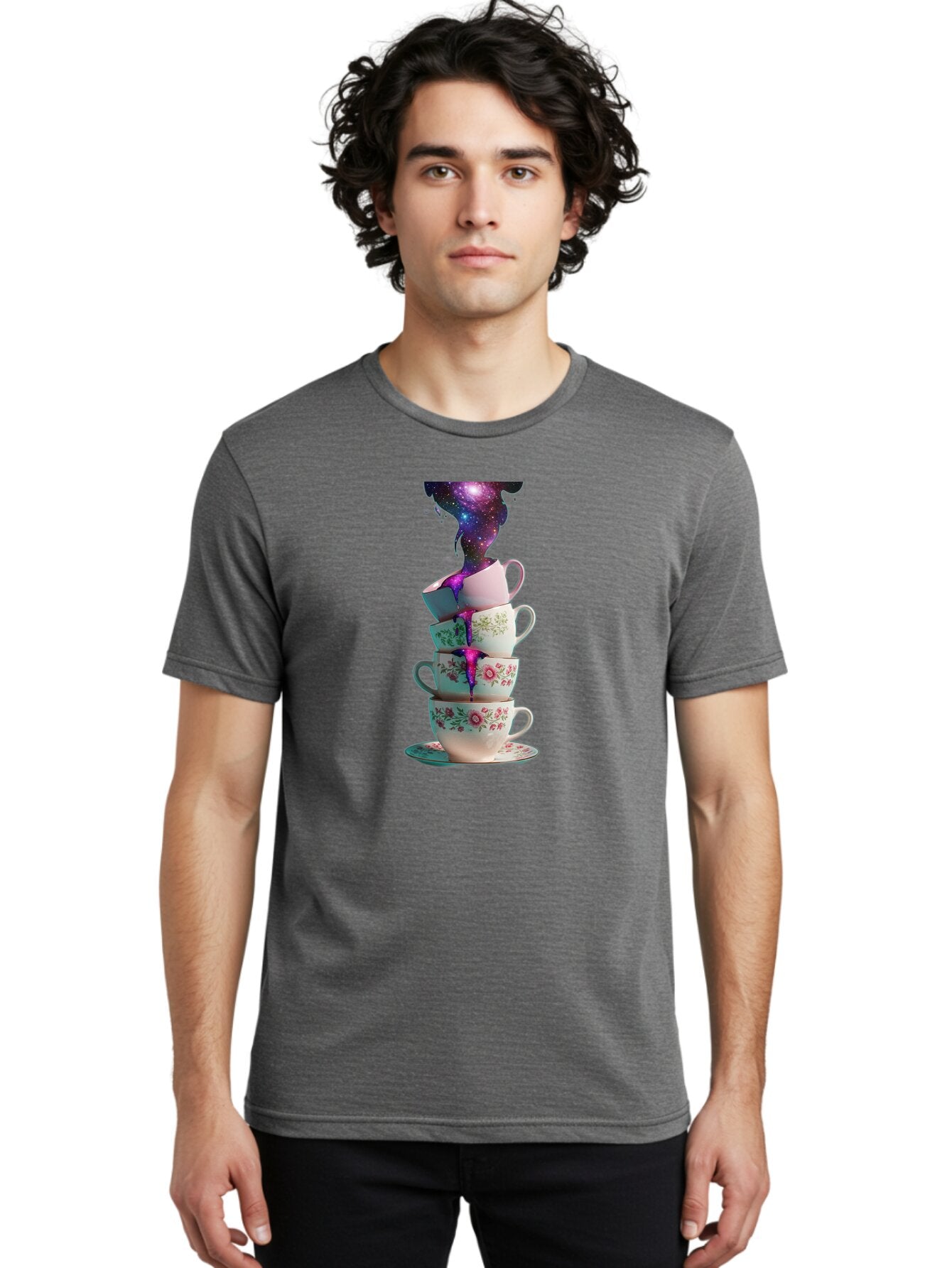 Teacups-Overflow Men'S Graphic Tee, 100% Cotton, Comfortable Casual Summer Wear, Machine Washable, Vintage Camera, Old Camera, Antique Camera, Black Camera, Classic Photography, Photography Equipment, Nostalgic Device, Film Camera, Camera Art Baq107 24