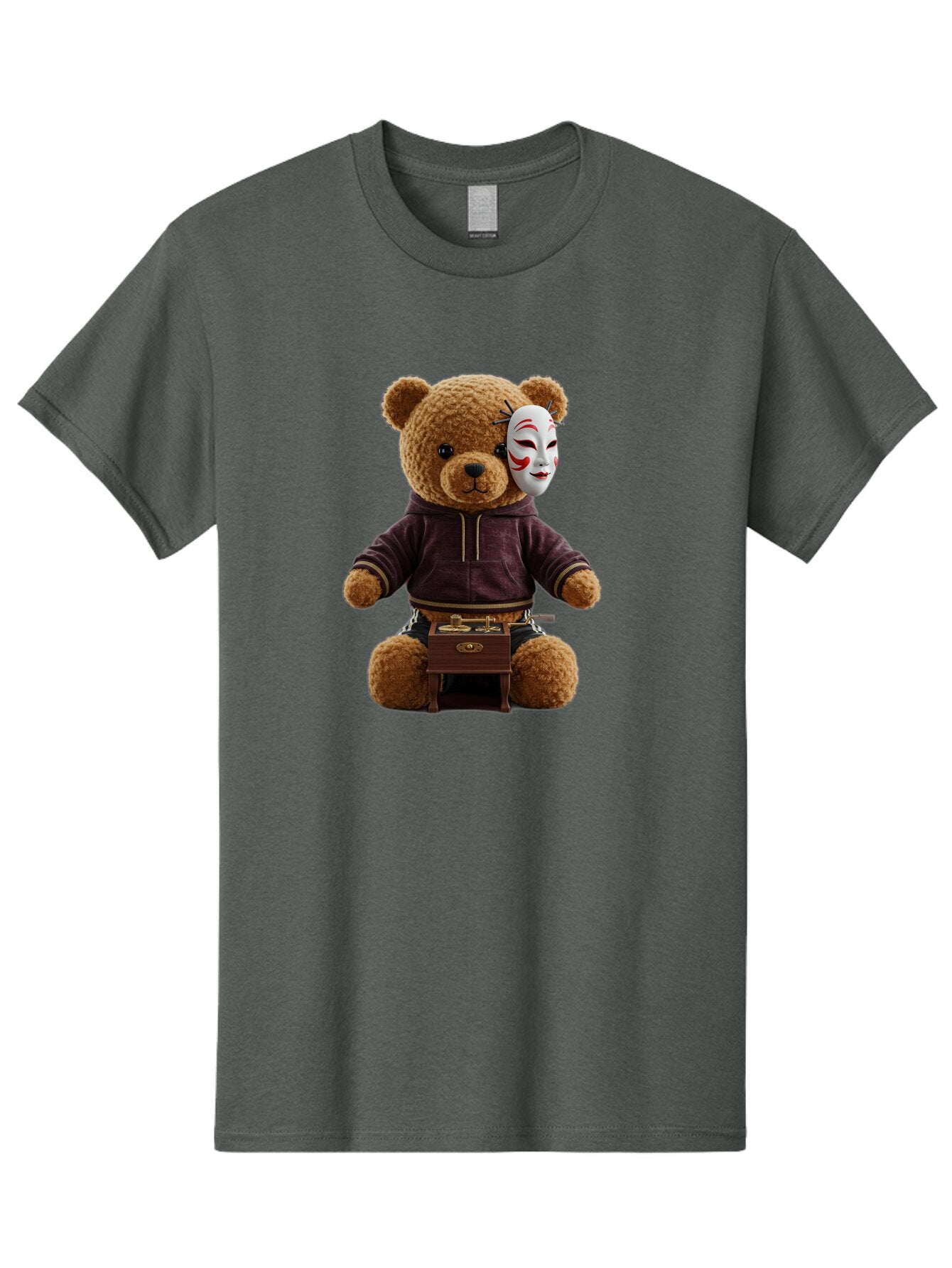 Teddy-2 Men'S Graphic Tee, 100% Cotton, Comfortable Casual Summer Wear, Machine Washable, Vintage Camera, Old Camera, Antique Camera, Black Camera, Classic Photography, Photography Equipment, Nostalgic Device, Film Camera, Camera Art Baq110 1