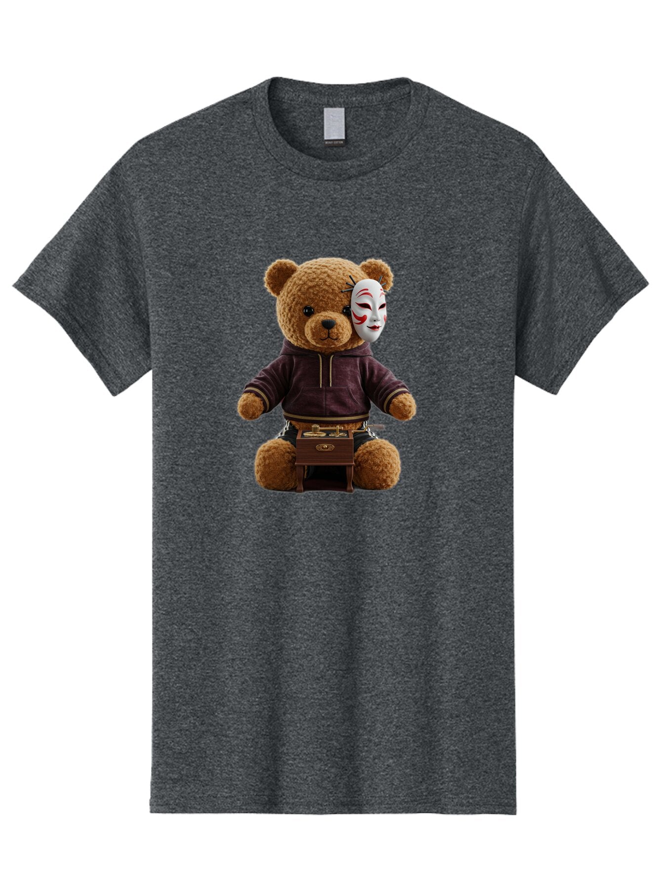 Teddy-2 Men'S Graphic Tee, 100% Cotton, Comfortable Casual Summer Wear, Machine Washable, Vintage Camera, Old Camera, Antique Camera, Black Camera, Classic Photography, Photography Equipment, Nostalgic Device, Film Camera, Camera Art Baq110 5