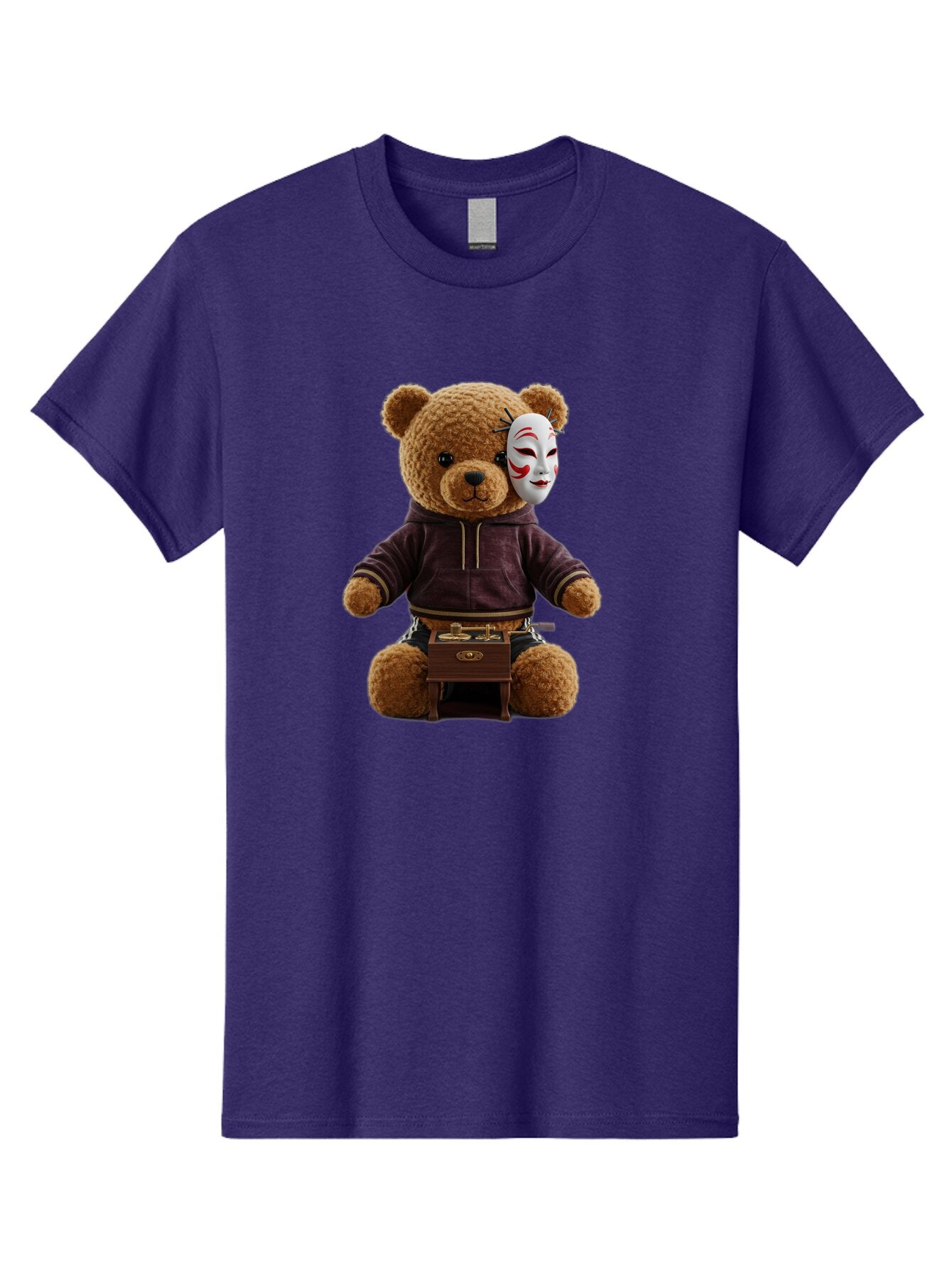 Teddy-2 Men'S Graphic Tee, 100% Cotton, Comfortable Casual Summer Wear, Machine Washable, Vintage Camera, Old Camera, Antique Camera, Black Camera, Classic Photography, Photography Equipment, Nostalgic Device, Film Camera, Camera Art Baq110 10