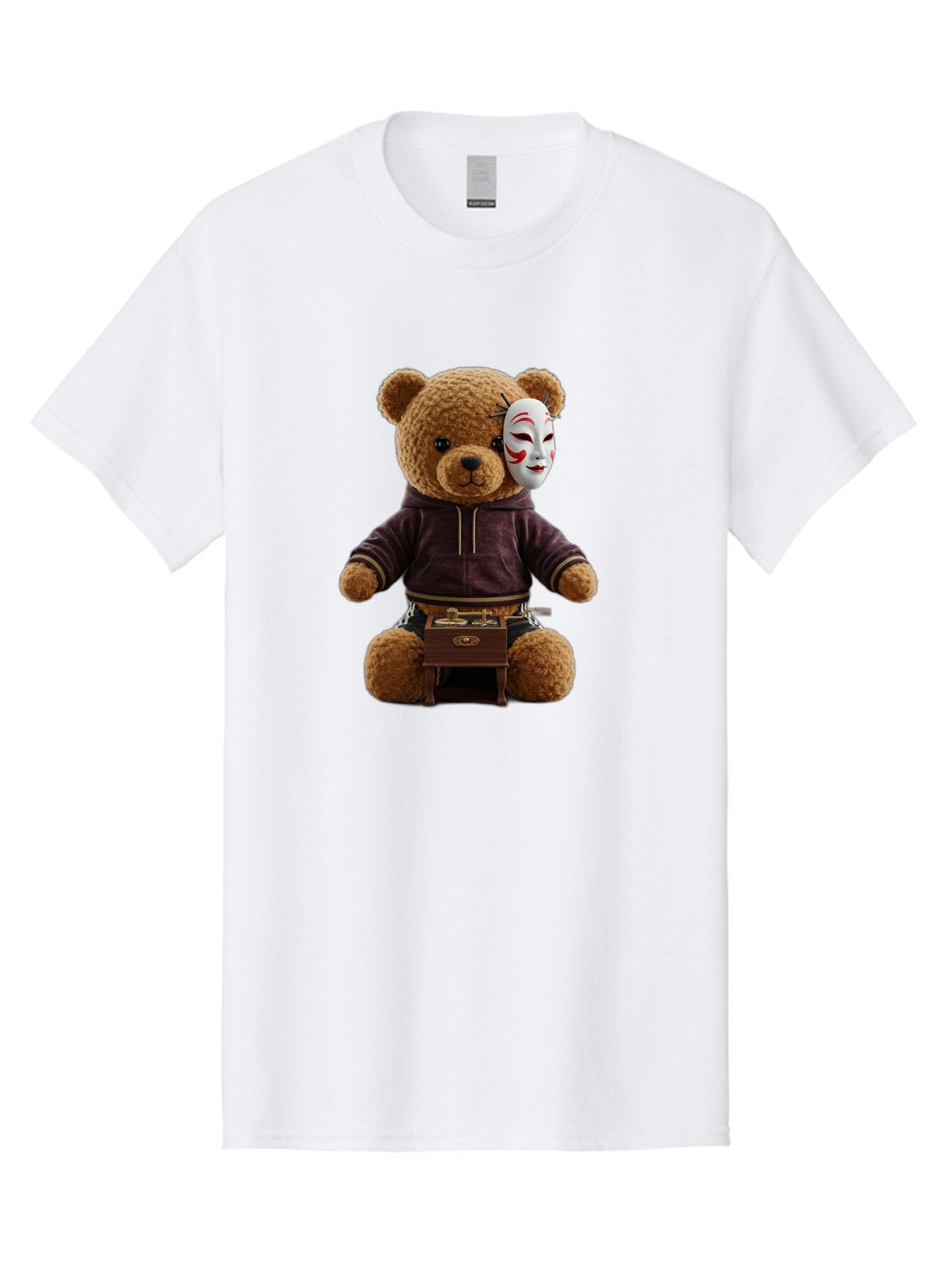 Teddy-2 Men'S Graphic Tee, 100% Cotton, Comfortable Casual Summer Wear, Machine Washable, Vintage Camera, Old Camera, Antique Camera, Black Camera, Classic Photography, Photography Equipment, Nostalgic Device, Film Camera, Camera Art Baq110 7