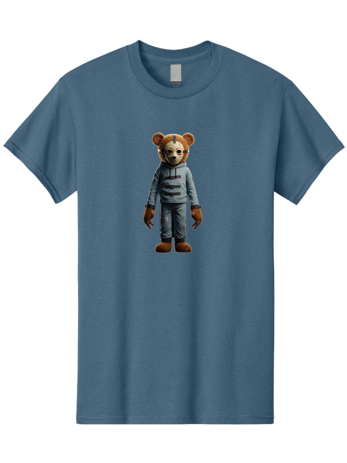 Teddy-Bear-Mask Men'S Graphic Tee, 100% Cotton, Comfortable Casual Summer Wear, Machine Washable, Vintage Camera, Old Camera, Antique Camera, Black Camera, Classic Photography, Photography Equipment, Nostalgic Device, Film Camera, Camera Art Baq111 8