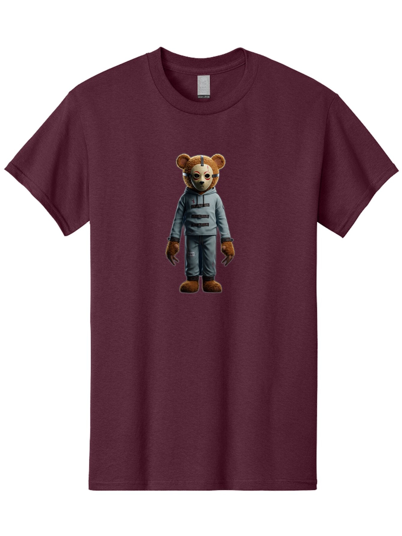 Teddy-Bear-Mask Men'S Graphic Tee, 100% Cotton, Comfortable Casual Summer Wear, Machine Washable, Vintage Camera, Old Camera, Antique Camera, Black Camera, Classic Photography, Photography Equipment, Nostalgic Device, Film Camera, Camera Art Baq111 11