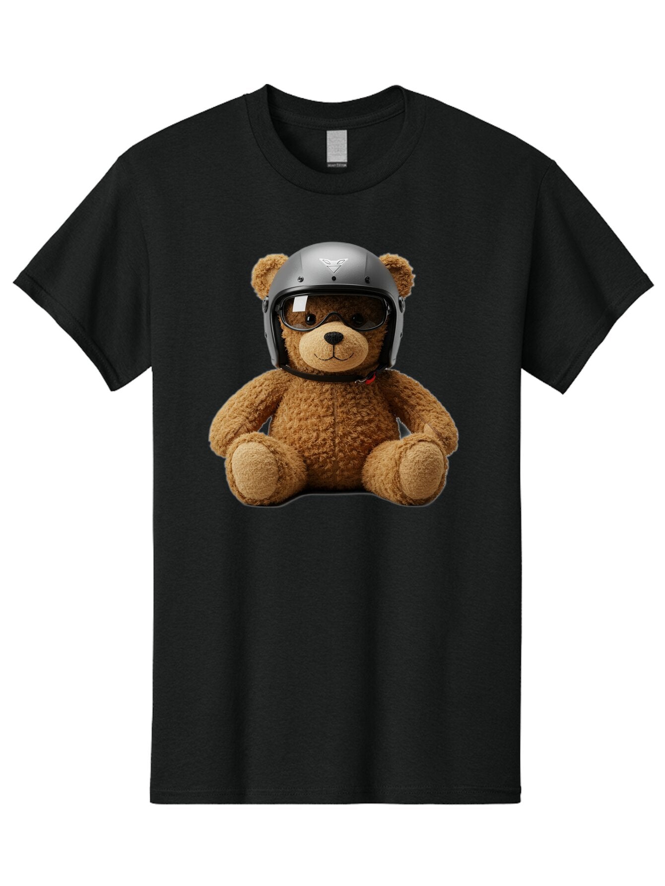 Teddy-Bear-With-Biker-Helmet Men'S Graphic Tee, 100% Cotton, Comfortable Casual Summer Wear, Machine Washable, Vintage Camera, Old Camera, Antique Camera, Black Camera, Classic Photography, Photography Equipment, Nostalgic Device, Film Camera, Baq112 13