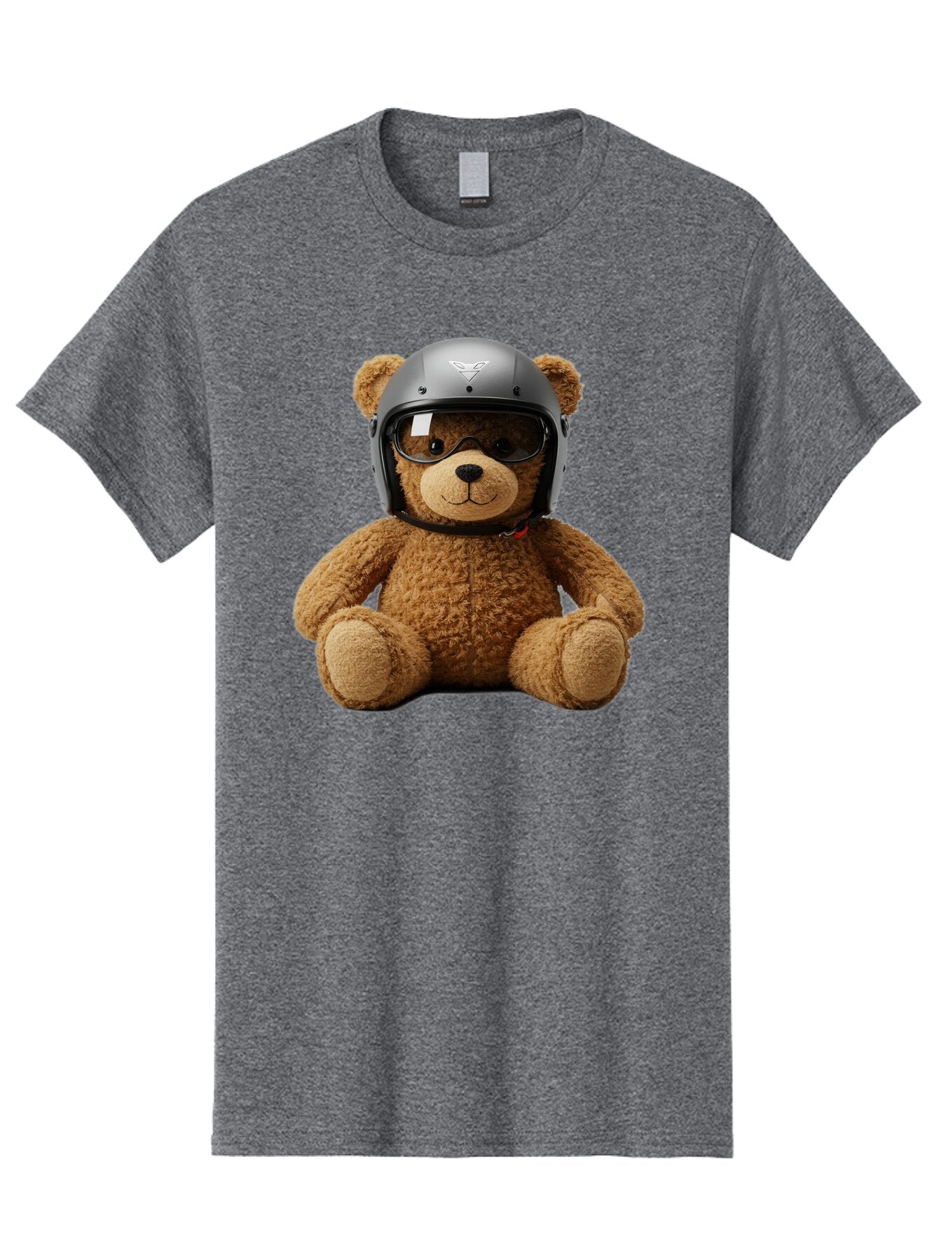 Teddy-Bear-With-Biker-Helmet Men'S Graphic Tee, 100% Cotton, Comfortable Casual Summer Wear, Machine Washable, Vintage Camera, Old Camera, Antique Camera, Black Camera, Classic Photography, Photography Equipment, Nostalgic Device, Film Camera, Baq112 2