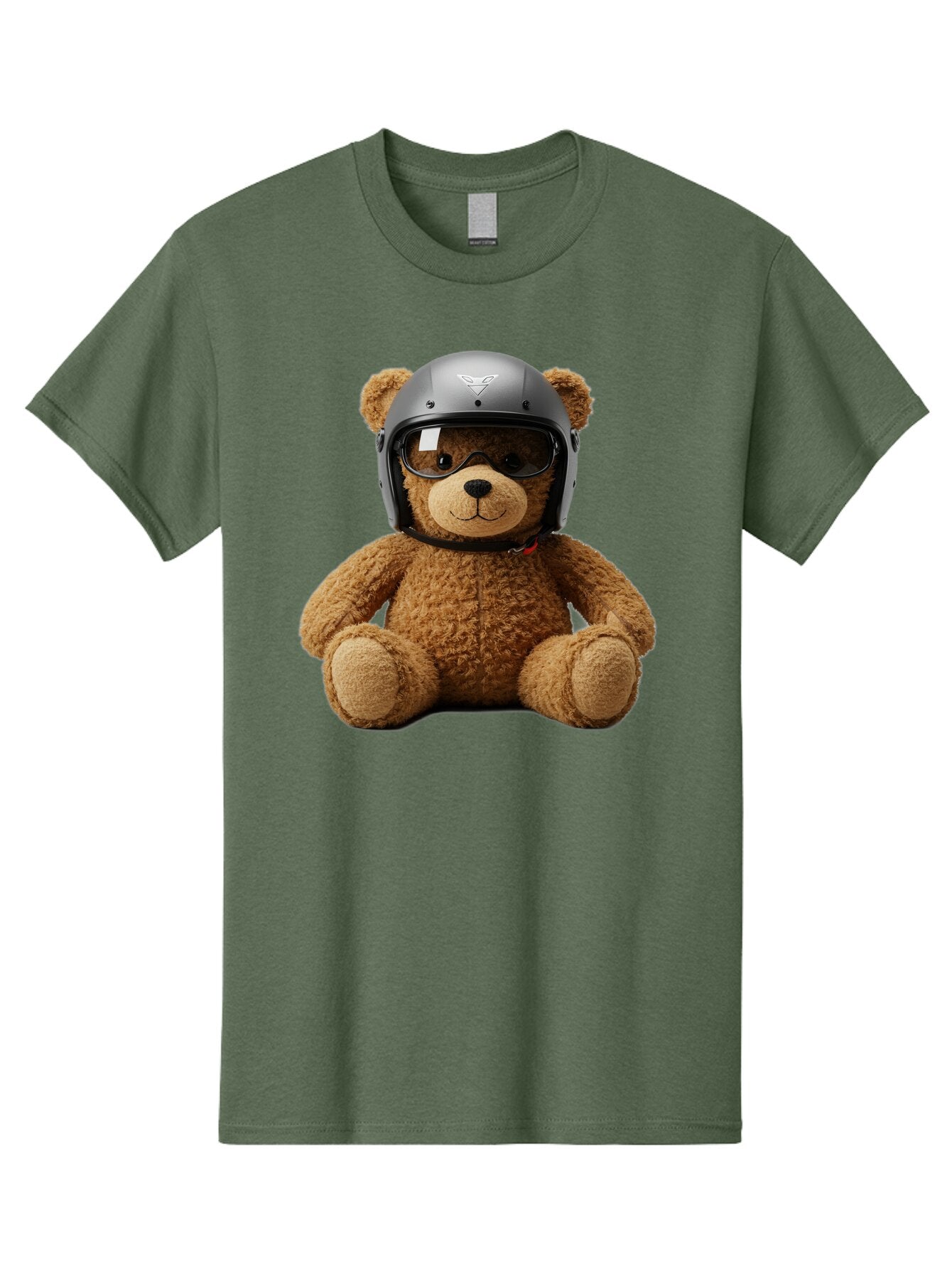 Teddy-Bear-With-Biker-Helmet Men'S Graphic Tee, 100% Cotton, Comfortable Casual Summer Wear, Machine Washable, Vintage Camera, Old Camera, Antique Camera, Black Camera, Classic Photography, Photography Equipment, Nostalgic Device, Film Camera, Baq112 6