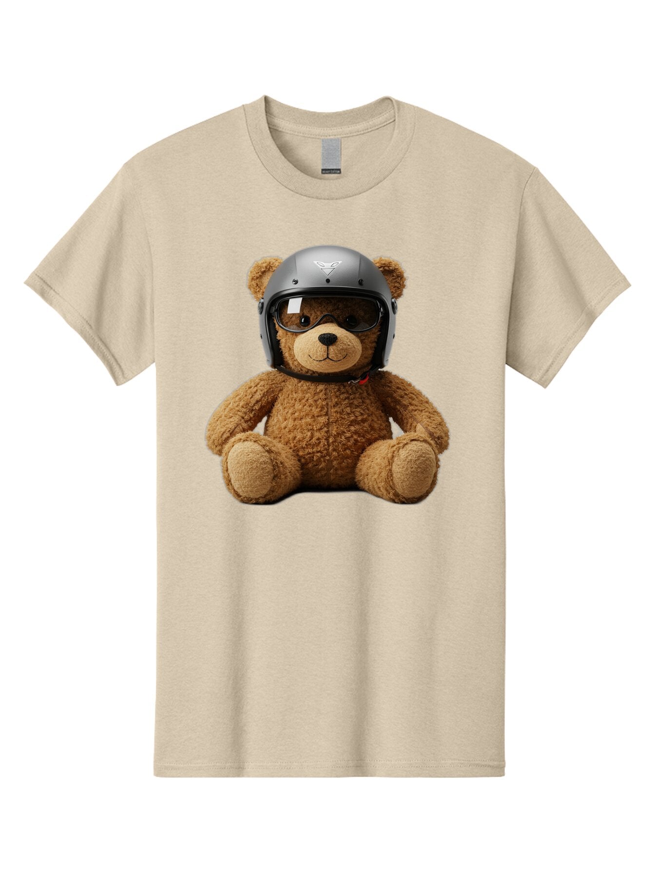 Teddy-Bear-With-Biker-Helmet Men'S Graphic Tee, 100% Cotton, Comfortable Casual Summer Wear, Machine Washable, Vintage Camera, Old Camera, Antique Camera, Black Camera, Classic Photography, Photography Equipment, Nostalgic Device, Film Camera, Baq112 3