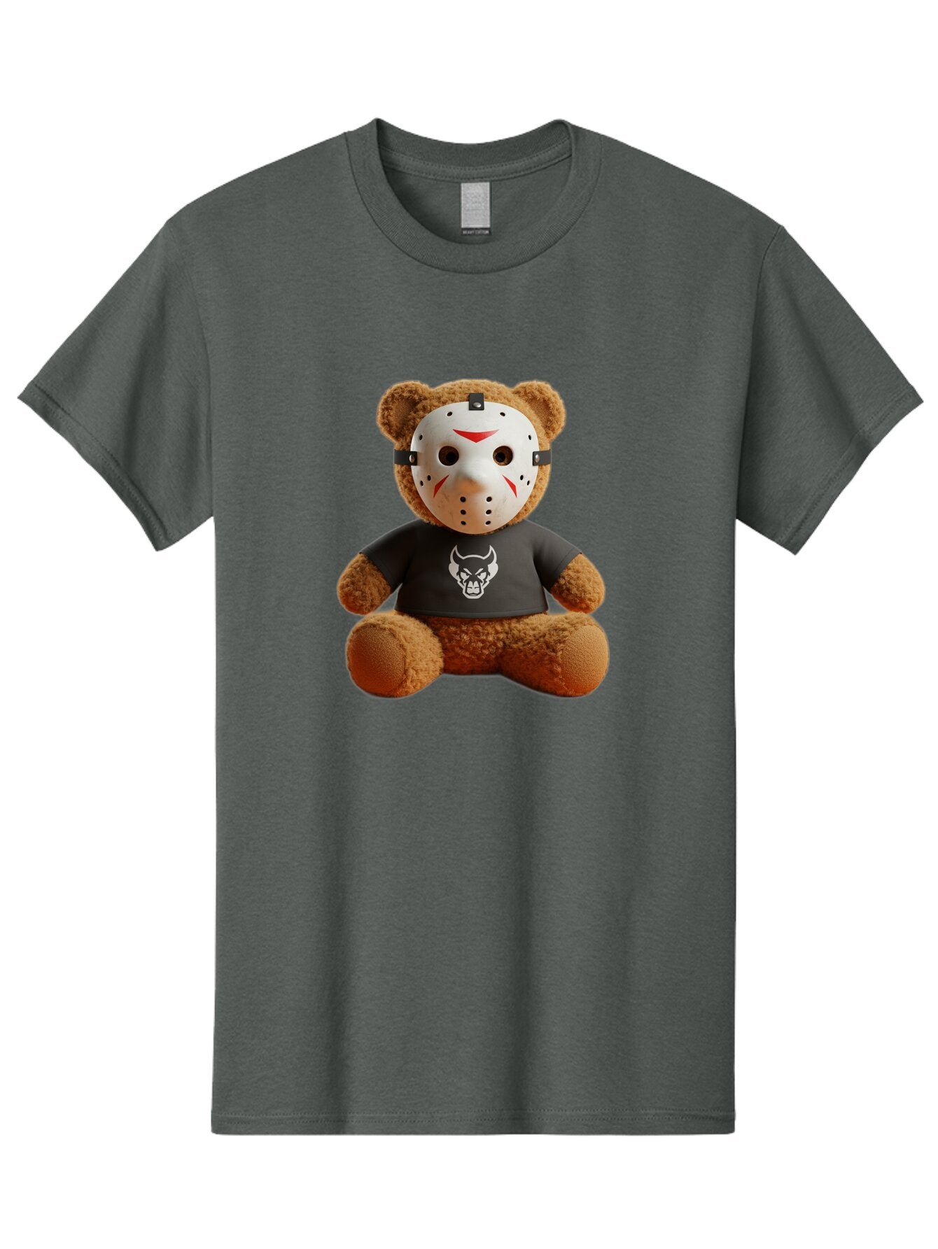 Teddy-Bear-With-Jason-Mask Men'S Graphic Tee, 100% Cotton, Comfortable Casual Summer Wear, Machine Washable, Vintage Camera, Old Camera, Antique Camera, Black Camera, Classic Photography, Photography Equipment, Nostalgic Device, Film Camera, Baq113 15