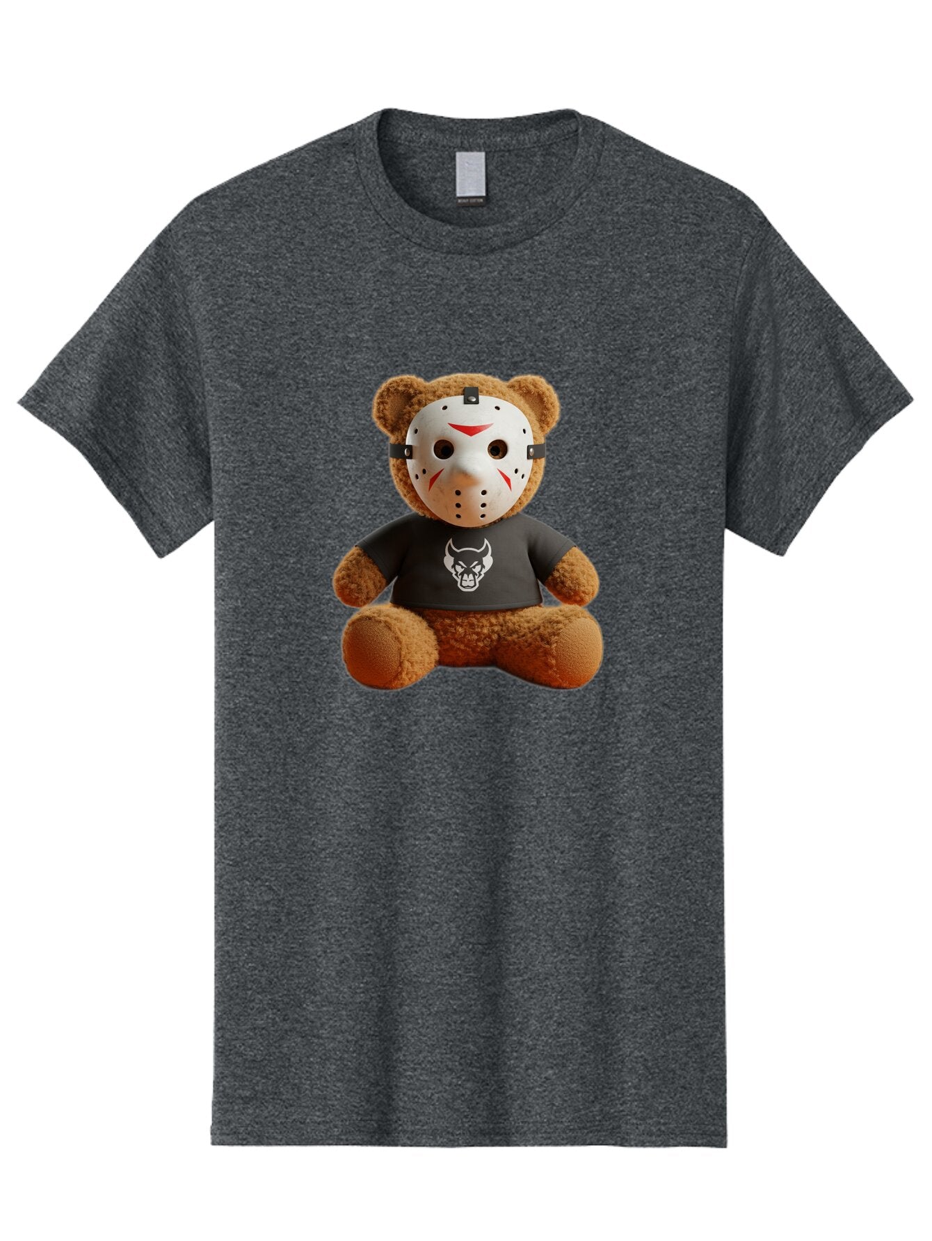 Teddy-Bear-With-Jason-Mask Men'S Graphic Tee, 100% Cotton, Comfortable Casual Summer Wear, Machine Washable, Vintage Camera, Old Camera, Antique Camera, Black Camera, Classic Photography, Photography Equipment, Nostalgic Device, Film Camera, Baq113 11