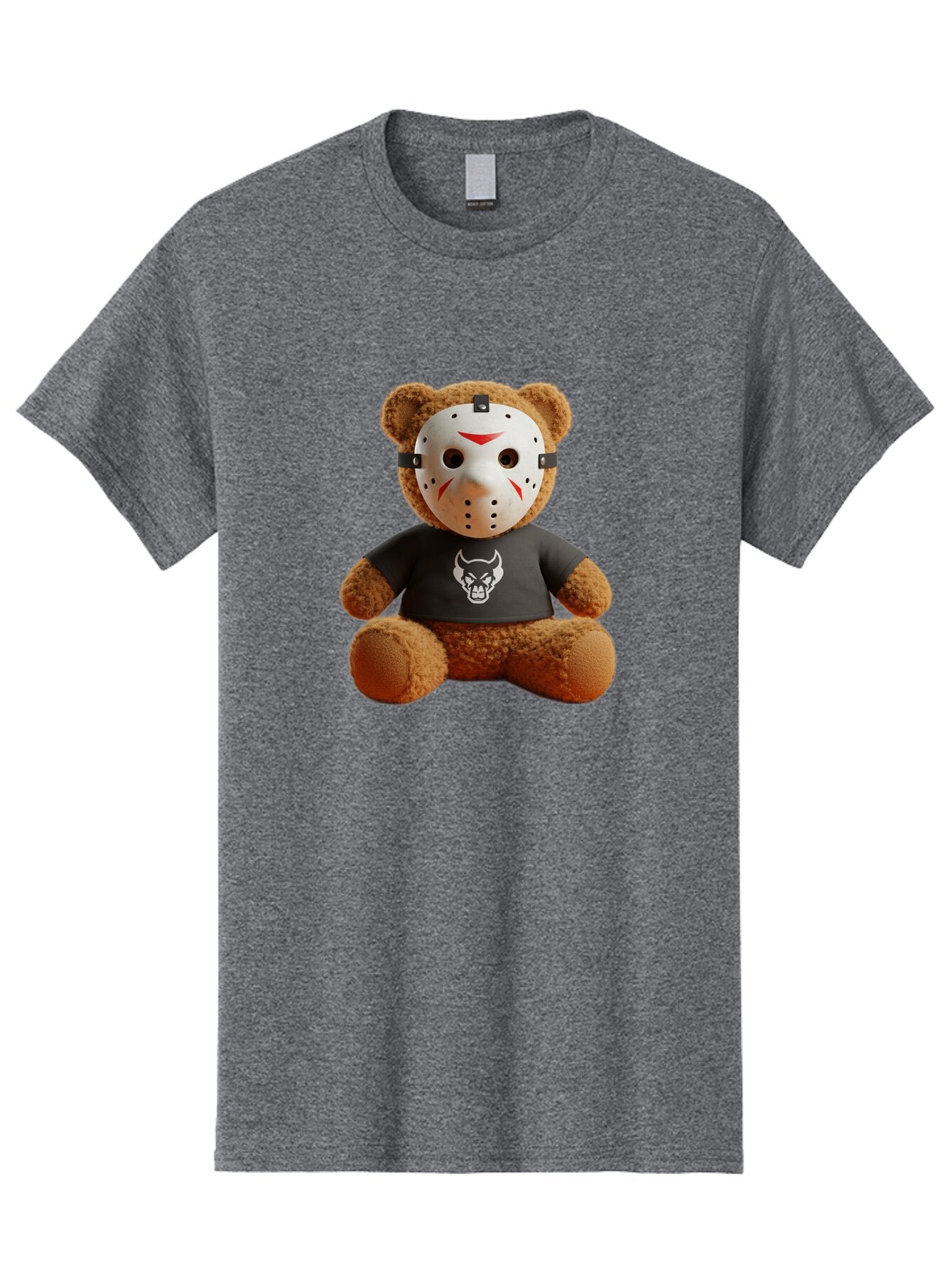 Teddy-Bear-With-Jason-Mask Men'S Graphic Tee, 100% Cotton, Comfortable Casual Summer Wear, Machine Washable, Vintage Camera, Old Camera, Antique Camera, Black Camera, Classic Photography, Photography Equipment, Nostalgic Device, Film Camera, Baq113 10