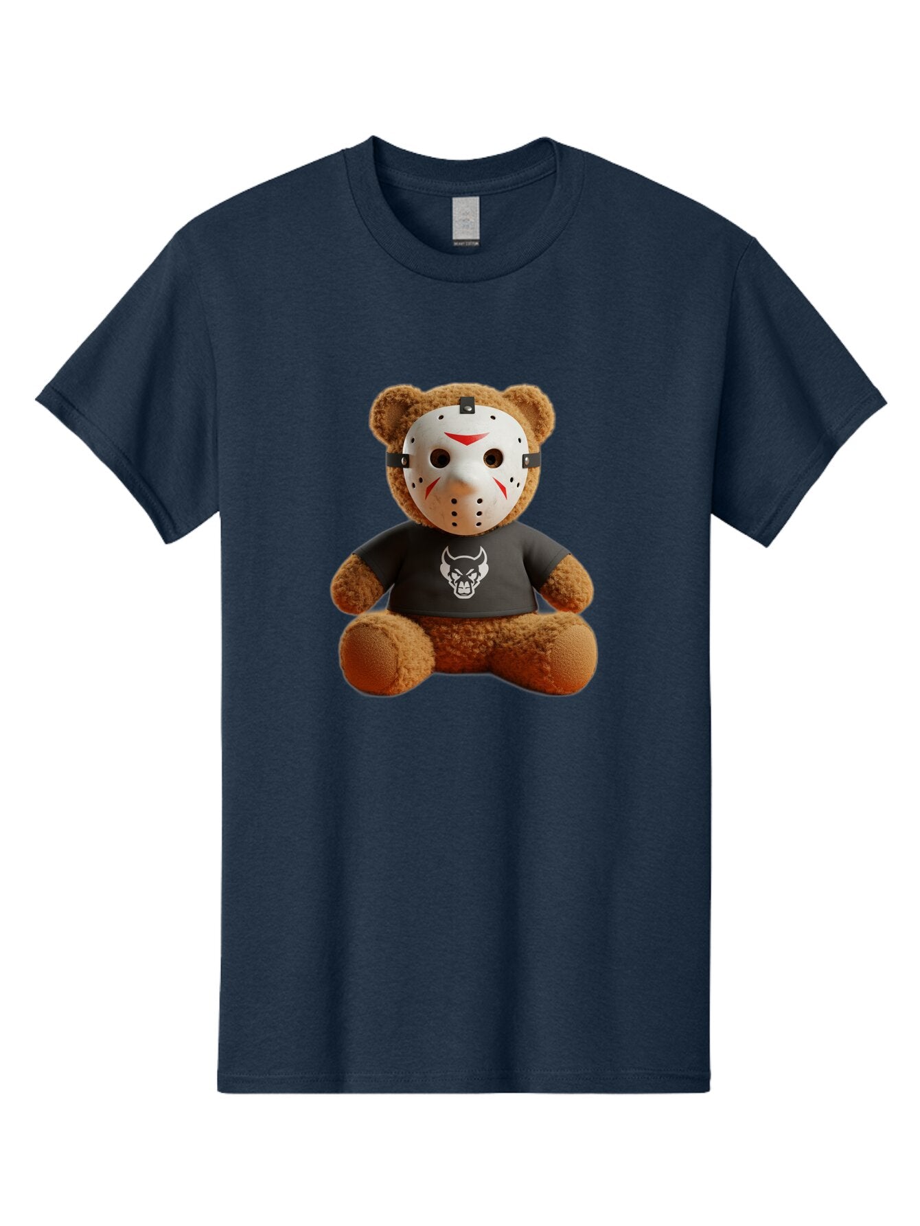 Teddy-Bear-With-Jason-Mask Men'S Graphic Tee, 100% Cotton, Comfortable Casual Summer Wear, Machine Washable, Vintage Camera, Old Camera, Antique Camera, Black Camera, Classic Photography, Photography Equipment, Nostalgic Device, Film Camera, Baq113 14