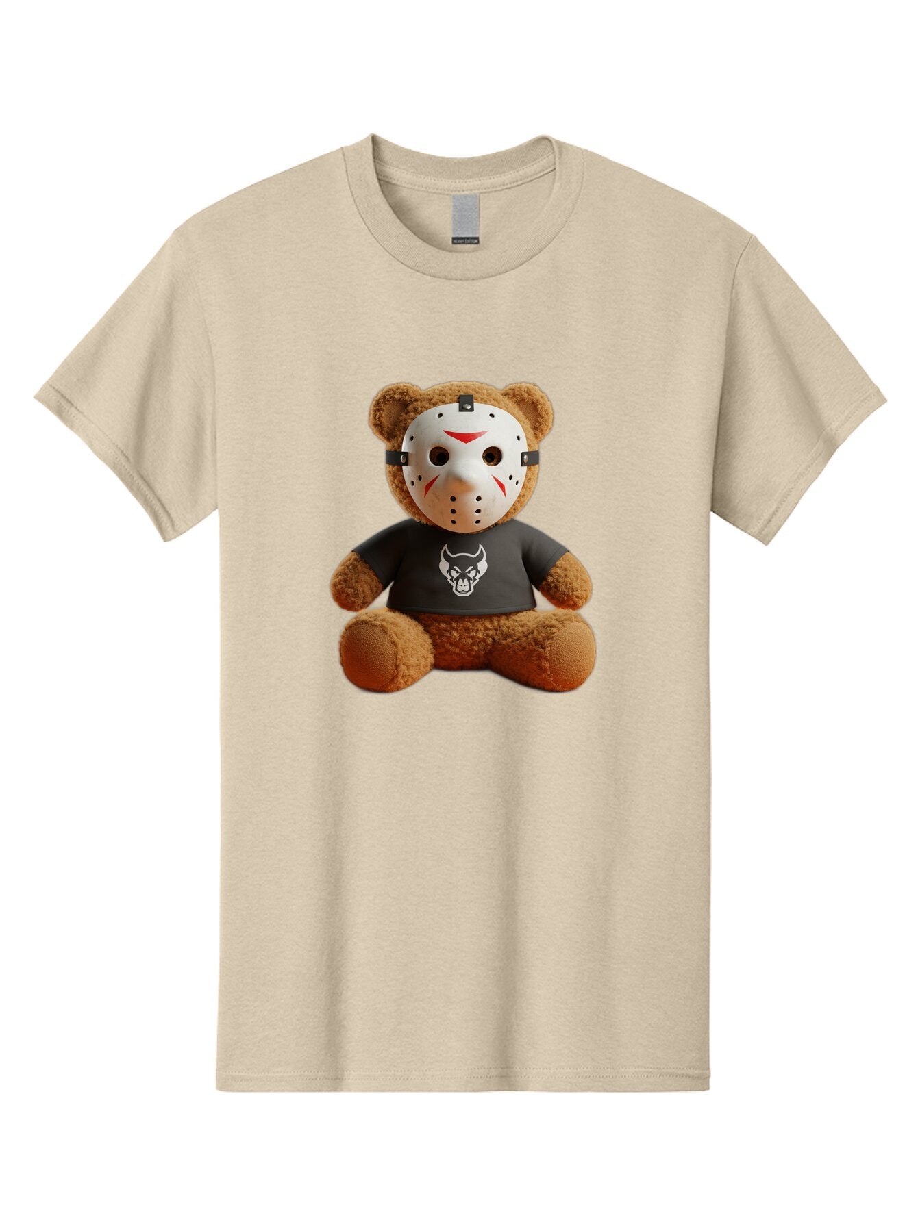 Teddy-Bear-With-Jason-Mask Men'S Graphic Tee, 100% Cotton, Comfortable Casual Summer Wear, Machine Washable, Vintage Camera, Old Camera, Antique Camera, Black Camera, Classic Photography, Photography Equipment, Nostalgic Device, Film Camera, Baq113 6