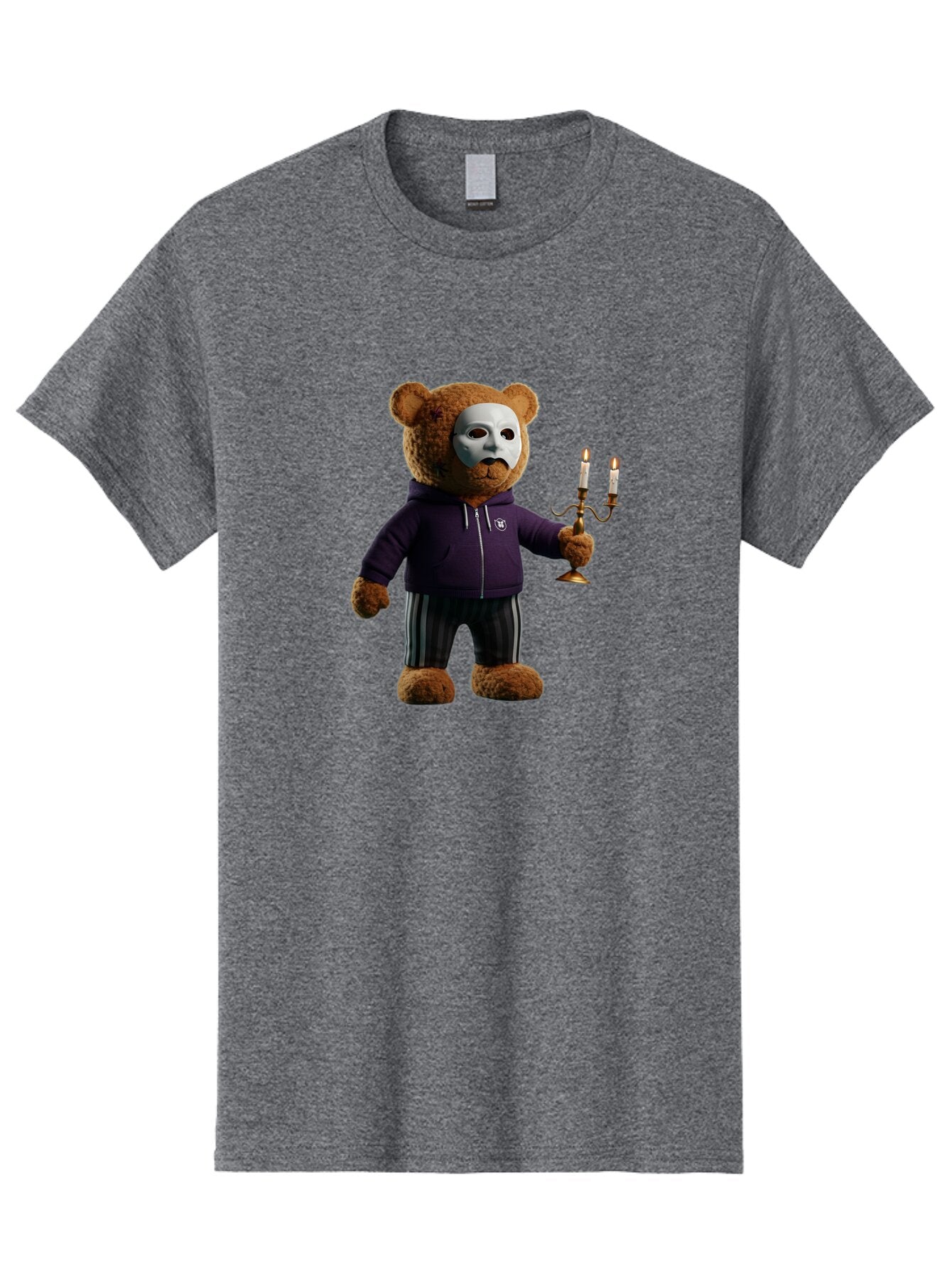 Teddy-Bear-With-Mask Men'S Graphic Tee, 100% Cotton, Comfortable Casual Summer Wear, Machine Washable, Vintage Camera, Old Camera, Antique Camera, Black Camera, Classic Photography, Photography Equipment, Nostalgic Device, Film Camera, Baq114 10
