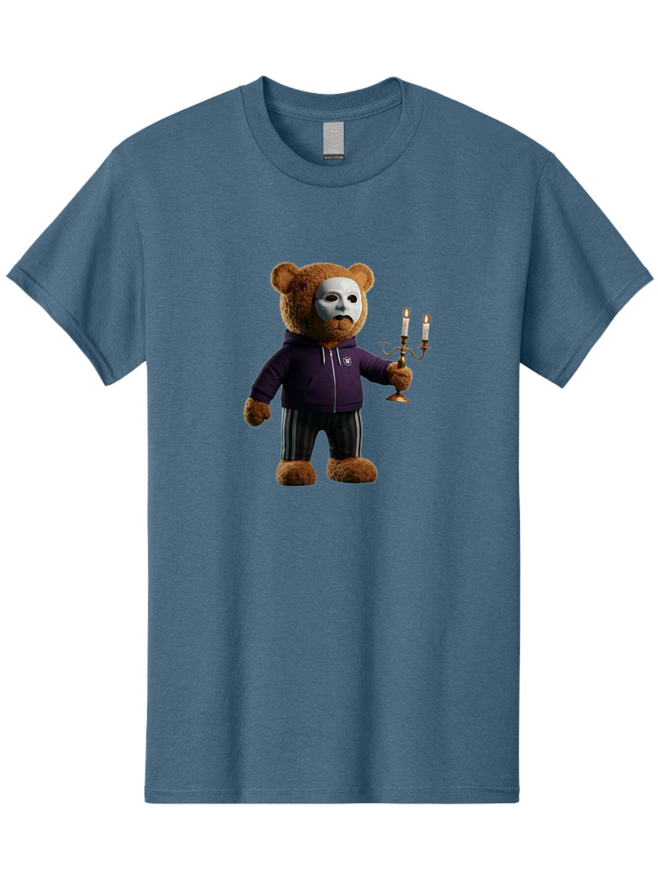 Teddy-Bear-With-Mask Men'S Graphic Tee, 100% Cotton, Comfortable Casual Summer Wear, Machine Washable, Vintage Camera, Old Camera, Antique Camera, Black Camera, Classic Photography, Photography Equipment, Nostalgic Device, Film Camera, Baq114 9