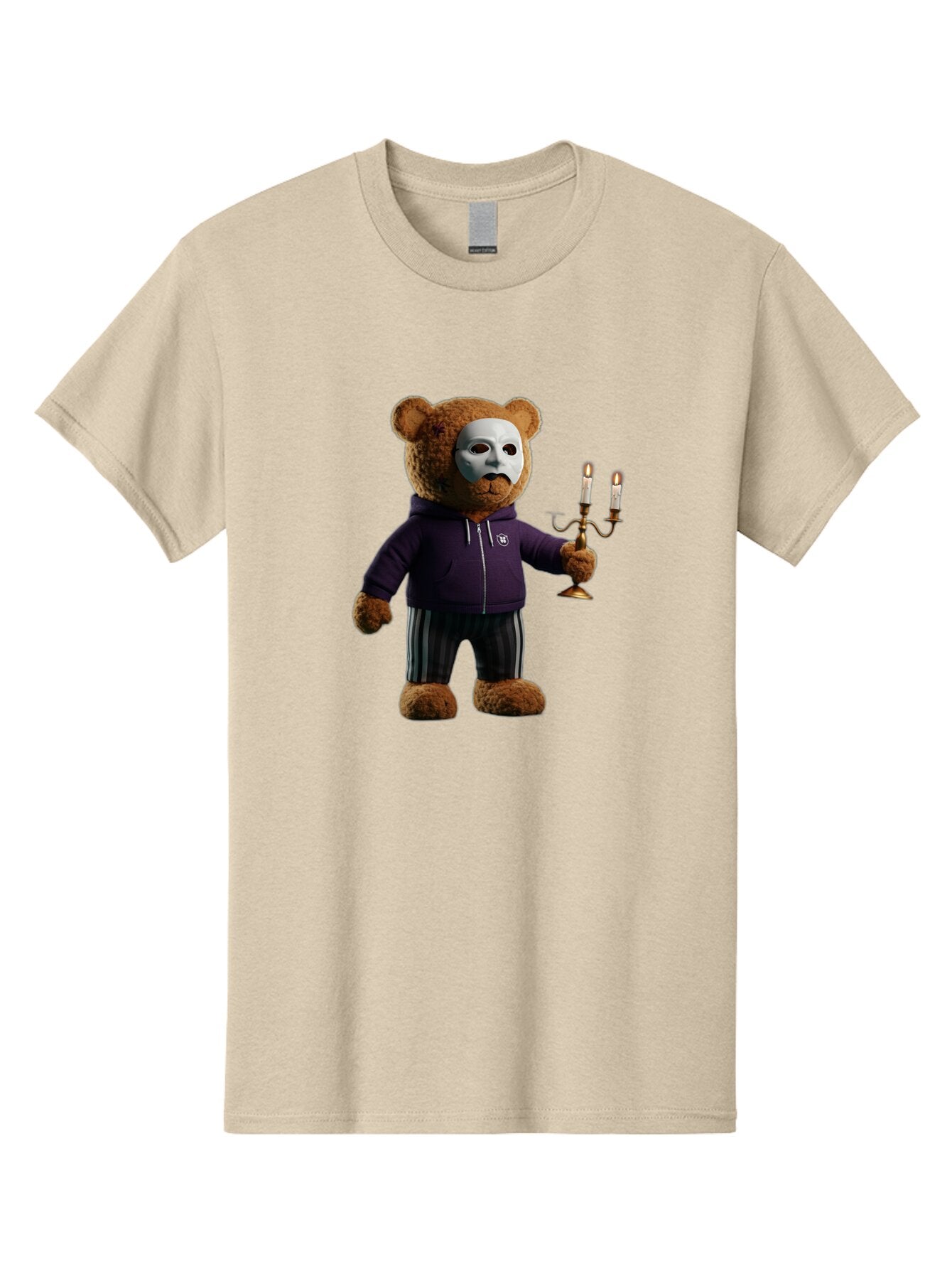 Teddy-Bear-With-Mask Men'S Graphic Tee, 100% Cotton, Comfortable Casual Summer Wear, Machine Washable, Vintage Camera, Old Camera, Antique Camera, Black Camera, Classic Photography, Photography Equipment, Nostalgic Device, Film Camera, Baq114 11