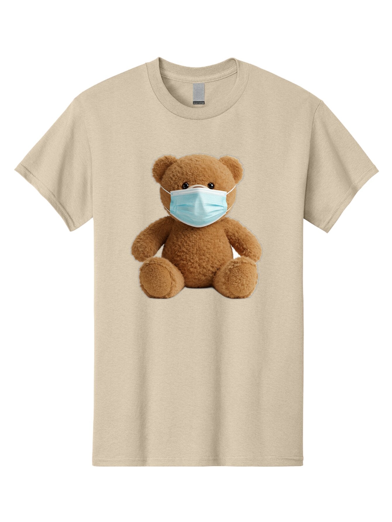 Teddy-Bear-With-Surgical-Mask Men'S Graphic Tee, 100% Cotton, Comfortable Casual Summer Wear, Machine Washable, Vintage Camera, Old Camera, Antique Camera, Black Camera, Classic Photography, Photography Equipment, Nostalgic Device, Baq115 8