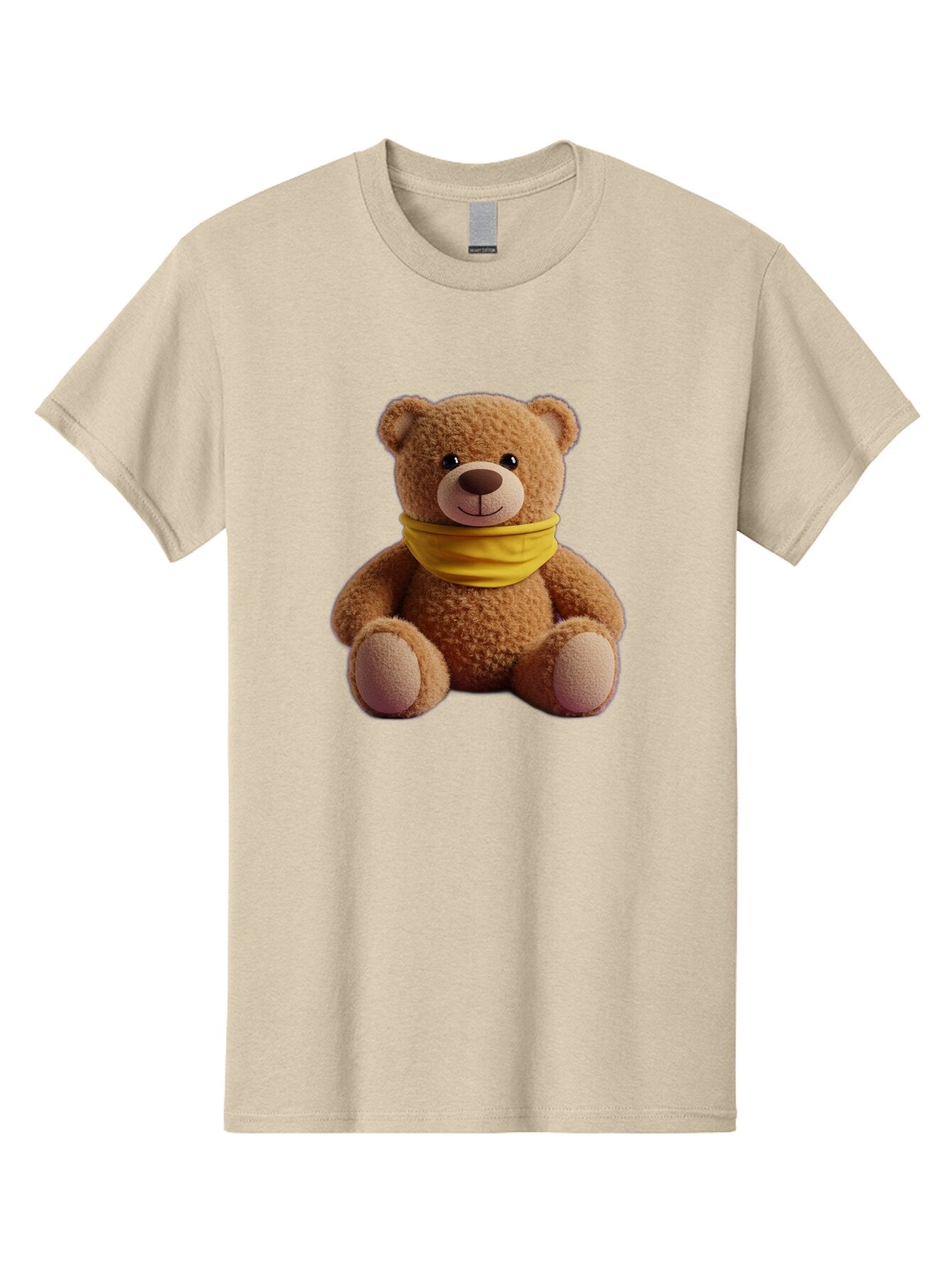 Teddy-Bear-With-Yellow-Bandana Men'S Graphic Tee, 100% Cotton, Comfortable Casual Summer Wear, Machine Washable, Vintage Camera, Old Camera, Antique Camera, Black Camera, Classic Photography, Photography Equipment, Nostalgic Device, Baq116 13