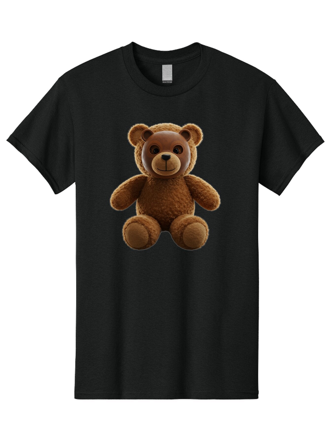Teddy-Bear Men'S Graphic Tee, 100% Cotton, Comfortable Casual Summer Wear, Machine Washable, Vintage Camera, Old Camera, Antique Camera, Black Camera, Classic Photography, Photography Equipment, Nostalgic Device, Film Camera, Camera Art Baq117 7