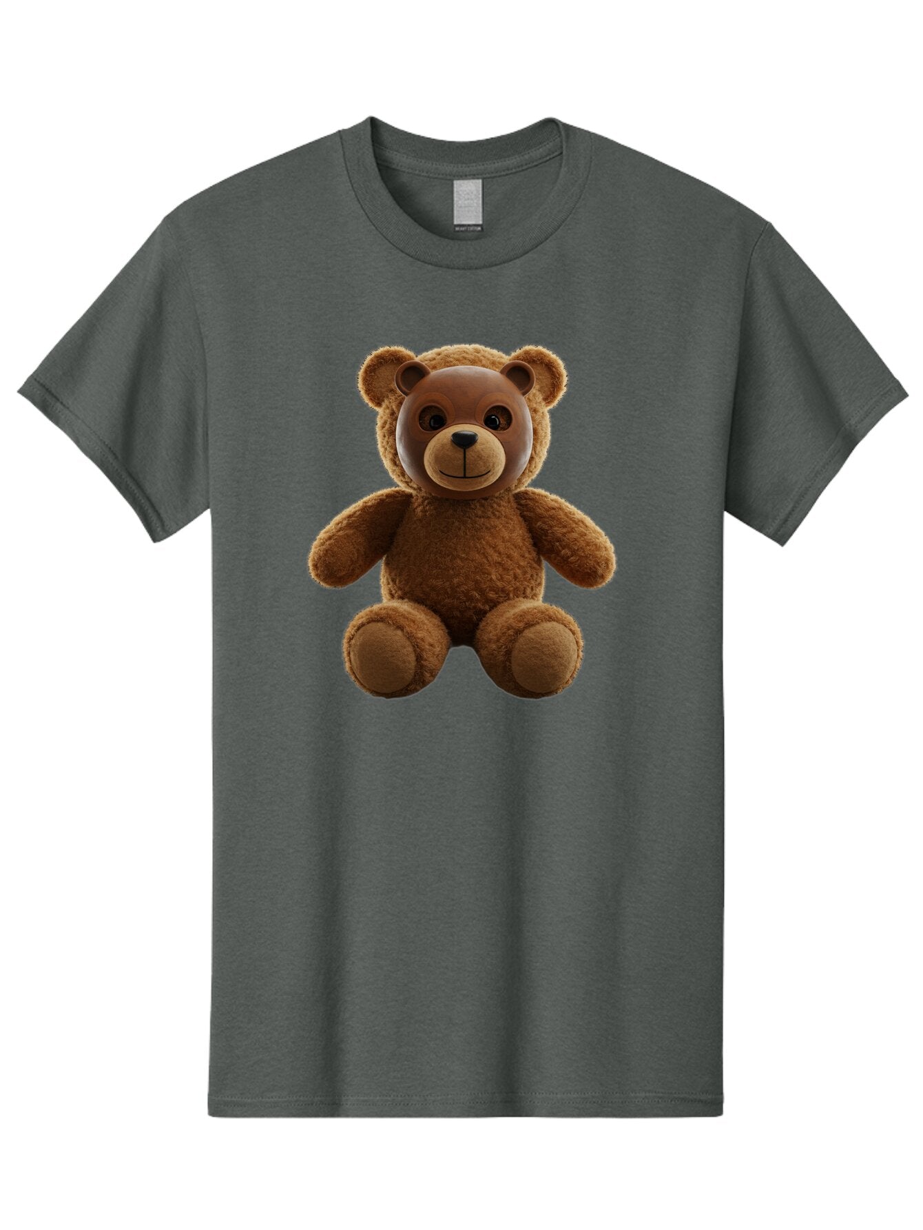 Teddy-Bear Men'S Graphic Tee, 100% Cotton, Comfortable Casual Summer Wear, Machine Washable, Vintage Camera, Old Camera, Antique Camera, Black Camera, Classic Photography, Photography Equipment, Nostalgic Device, Film Camera, Camera Art Baq117 5