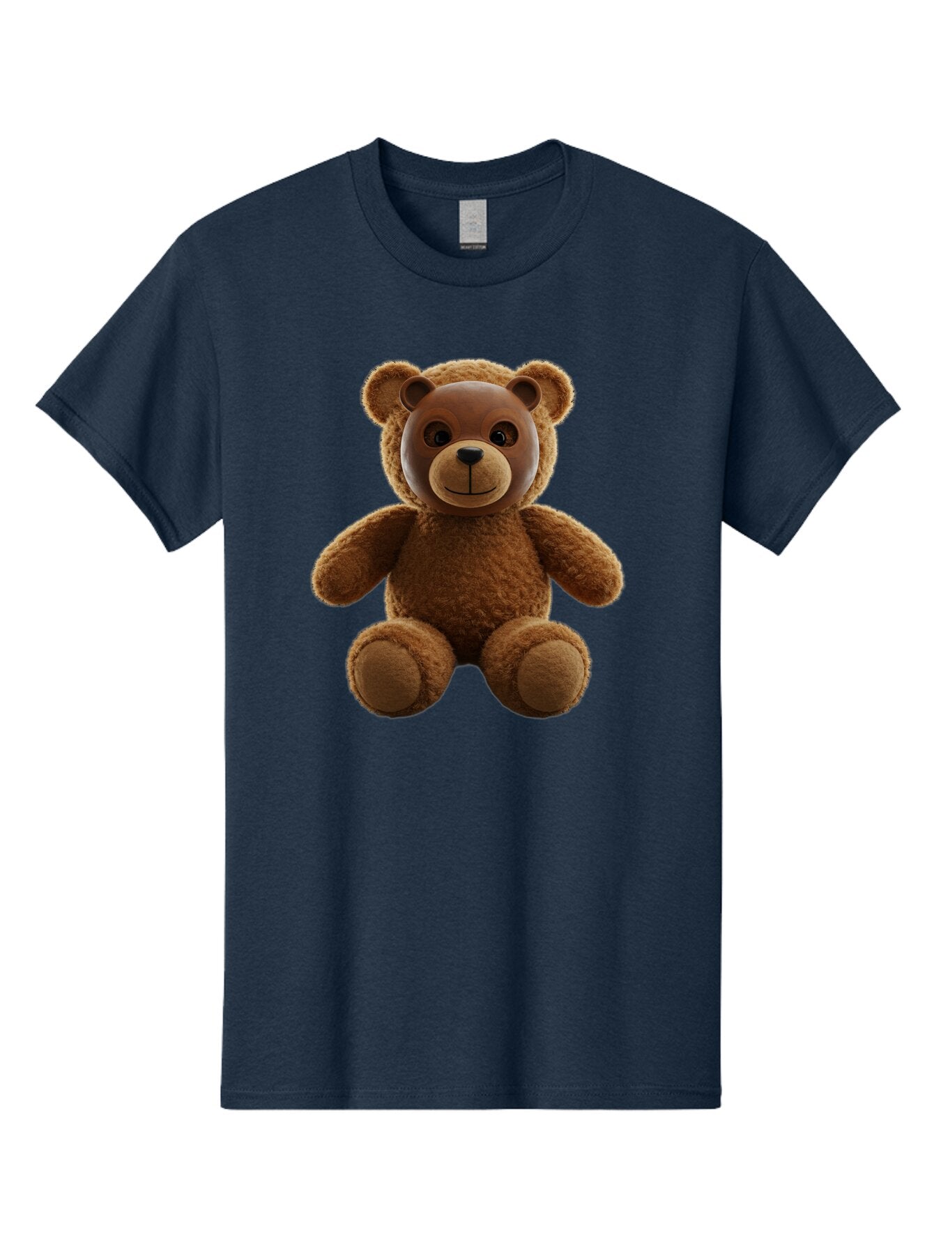 Teddy-Bear Men'S Graphic Tee, 100% Cotton, Comfortable Casual Summer Wear, Machine Washable, Vintage Camera, Old Camera, Antique Camera, Black Camera, Classic Photography, Photography Equipment, Nostalgic Device, Film Camera, Camera Art Baq117 4