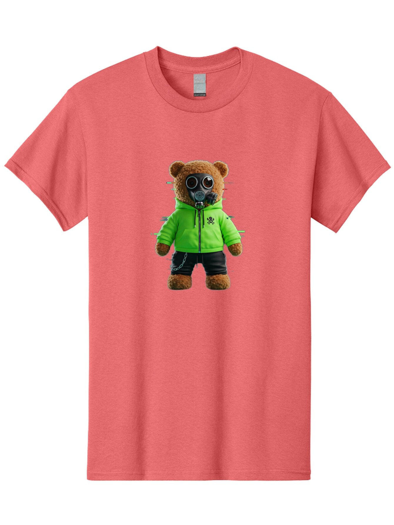 Teddy-Gas-Mask Men'S Graphic Tee, 100% Cotton, Comfortable Casual Summer Wear, Machine Washable, Vintage Camera, Old Camera, Antique Camera, Black Camera, Classic Photography, Photography Equipment, Nostalgic Device, Film Camera, Camera Art Baq118 14