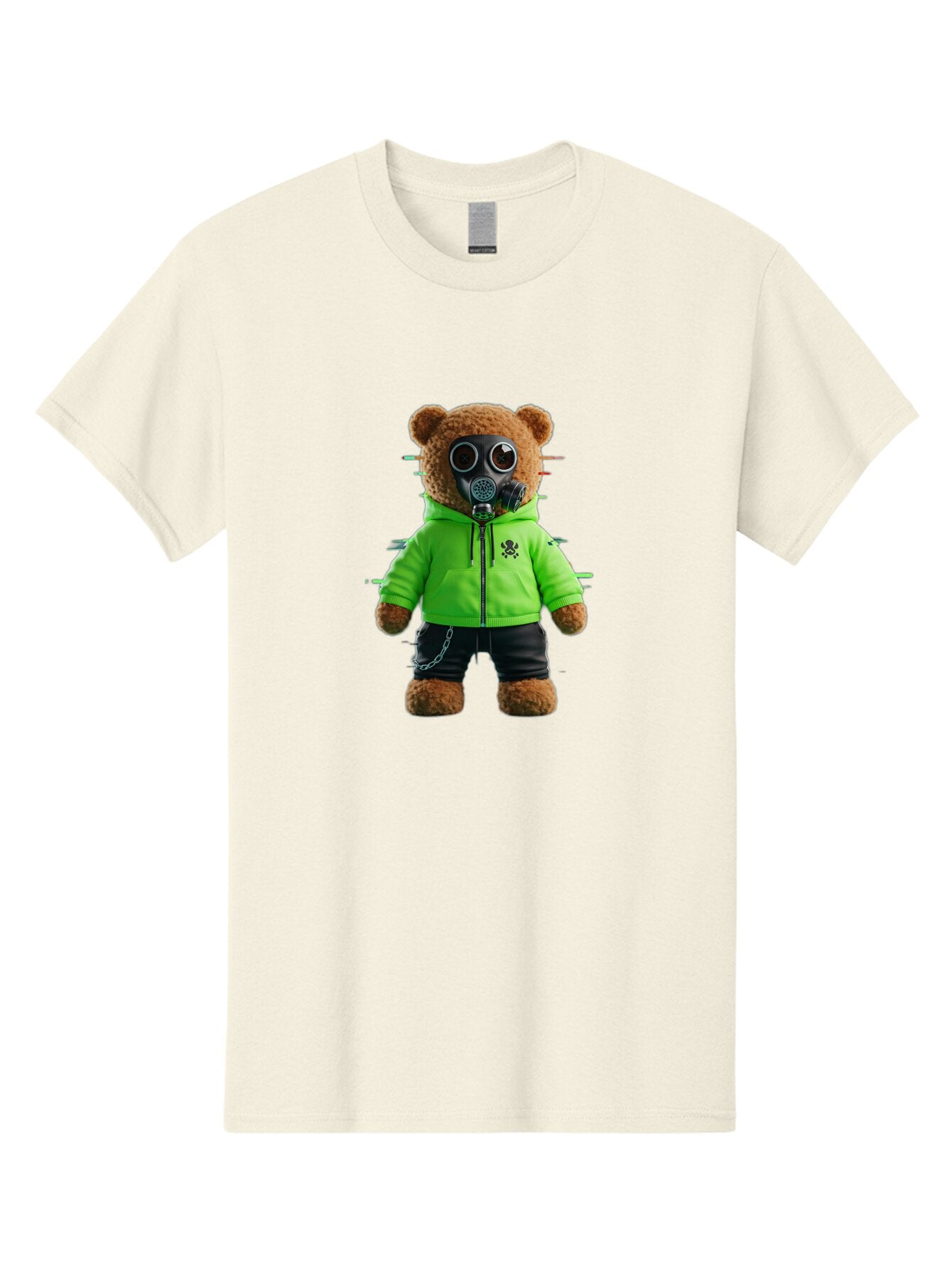 Teddy-Gas-Mask Men'S Graphic Tee, 100% Cotton, Comfortable Casual Summer Wear, Machine Washable, Vintage Camera, Old Camera, Antique Camera, Black Camera, Classic Photography, Photography Equipment, Nostalgic Device, Film Camera, Camera Art Baq118 10