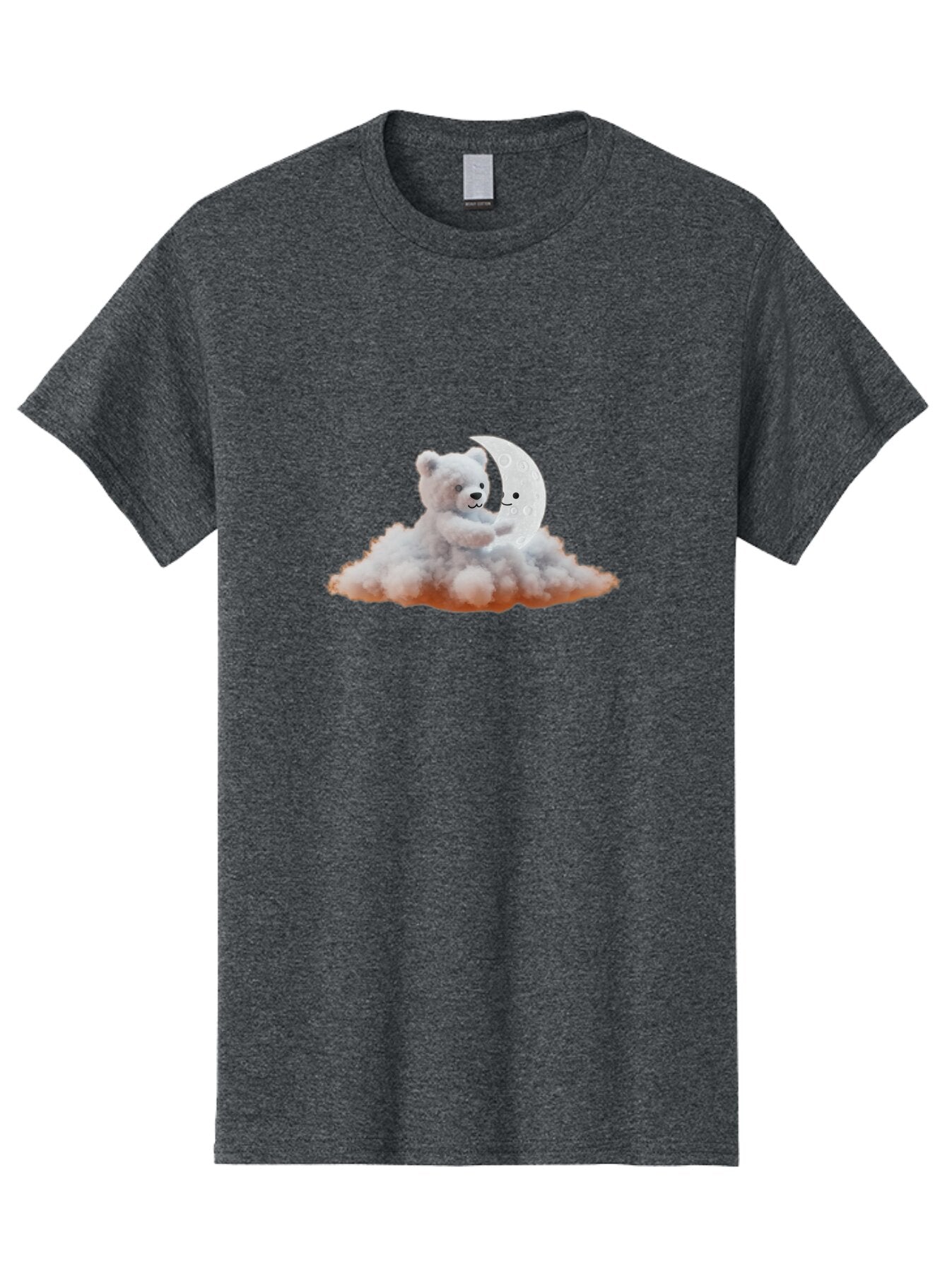Teddy-Hugging-Moon Men'S Graphic Tee, 100% Cotton, Comfortable Casual Summer Wear, Machine Washable, Vintage Camera, Old Camera, Antique Camera, Black Camera, Classic Photography, Photography Equipment, Nostalgic Device, Film Camera, Baq119 5