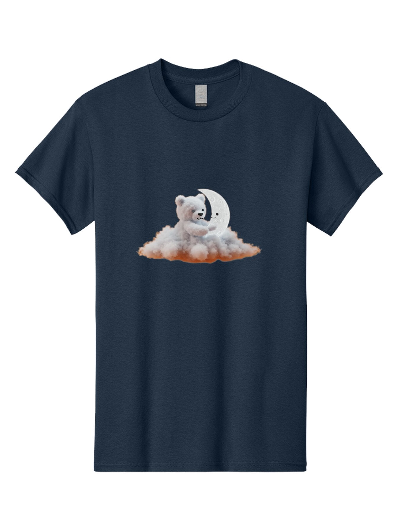 Teddy-Hugging-Moon Men'S Graphic Tee, 100% Cotton, Comfortable Casual Summer Wear, Machine Washable, Vintage Camera, Old Camera, Antique Camera, Black Camera, Classic Photography, Photography Equipment, Nostalgic Device, Film Camera, Baq119 6