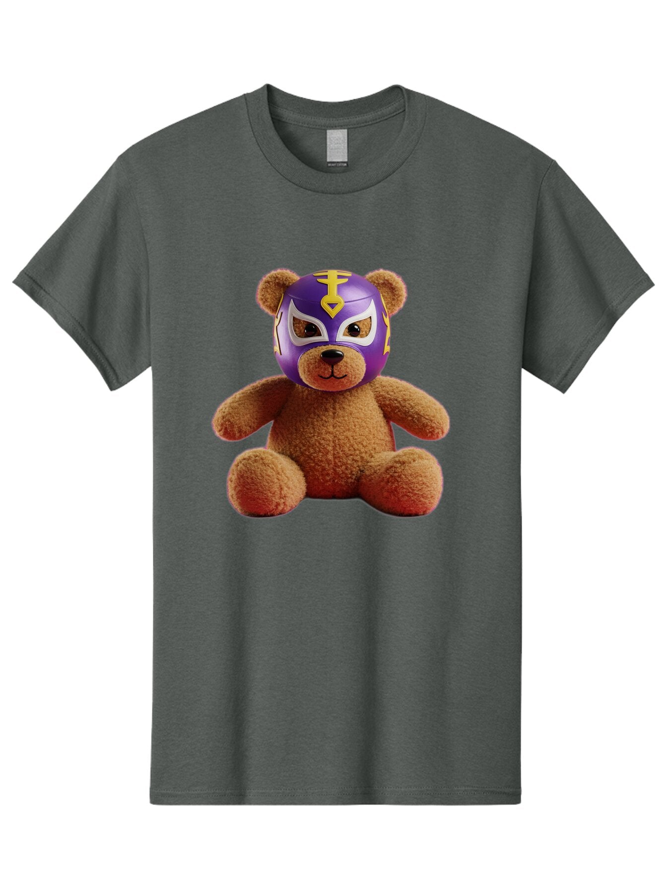 Teddy-Luchador Men'S Graphic Tee, 100% Cotton, Comfortable Casual Summer Wear, Machine Washable, Vintage Camera, Old Camera, Antique Camera, Black Camera, Classic Photography, Photography Equipment, Nostalgic Device, Film Camera, Camera Art Baq126 6