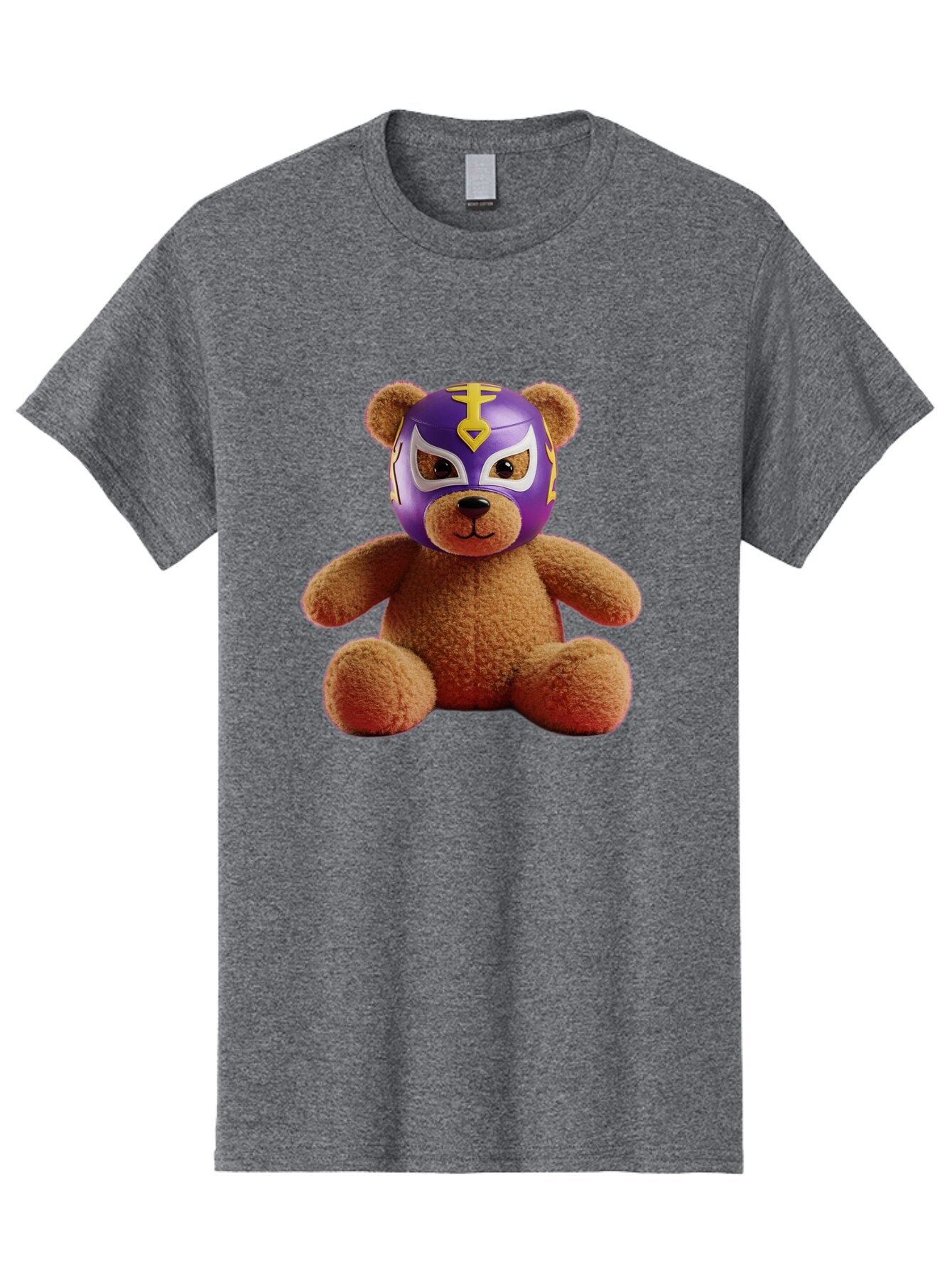 Teddy-Luchador Men'S Graphic Tee, 100% Cotton, Comfortable Casual Summer Wear, Machine Washable, Vintage Camera, Old Camera, Antique Camera, Black Camera, Classic Photography, Photography Equipment, Nostalgic Device, Film Camera, Camera Art Baq126 5