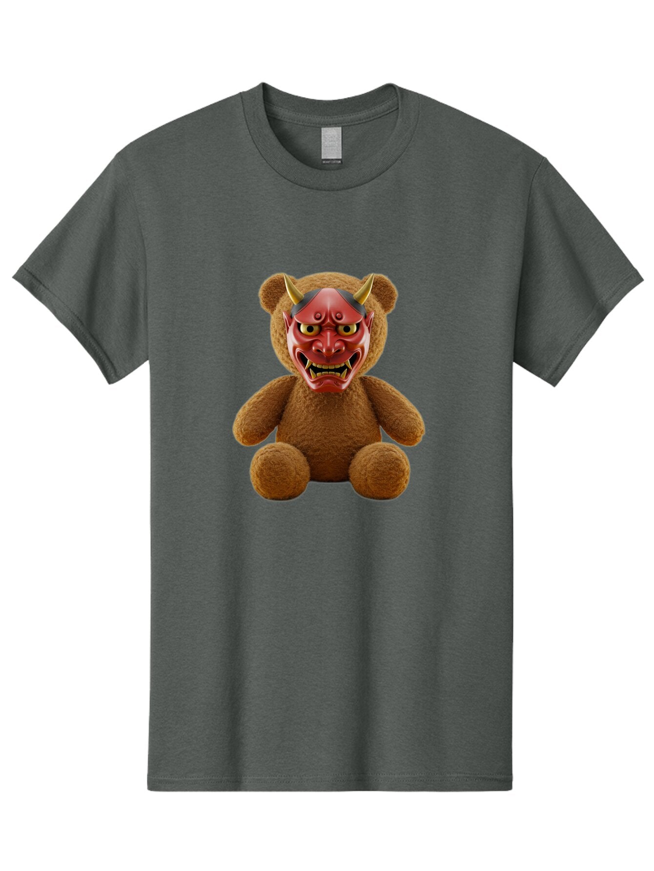 Teddy-Oni-Mask Men'S Graphic Tee, 100% Cotton, Comfortable Casual Summer Wear, Machine Washable, Vintage Camera, Old Camera, Antique Camera, Black Camera, Classic Photography, Photography Equipment, Nostalgic Device, Film Camera, Camera Art Baq127 7