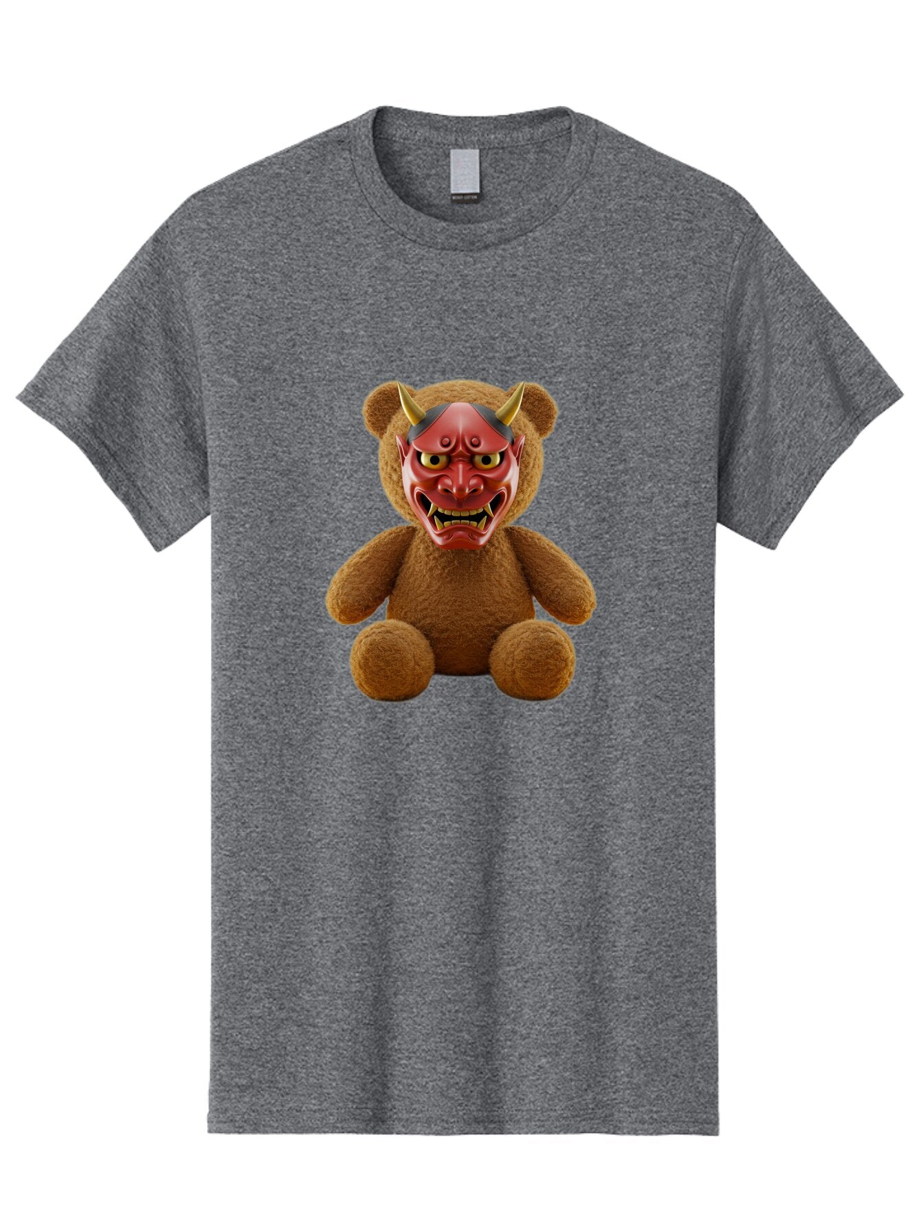 Teddy-Oni-Mask Men'S Graphic Tee, 100% Cotton, Comfortable Casual Summer Wear, Machine Washable, Vintage Camera, Old Camera, Antique Camera, Black Camera, Classic Photography, Photography Equipment, Nostalgic Device, Film Camera, Camera Art Baq127 5