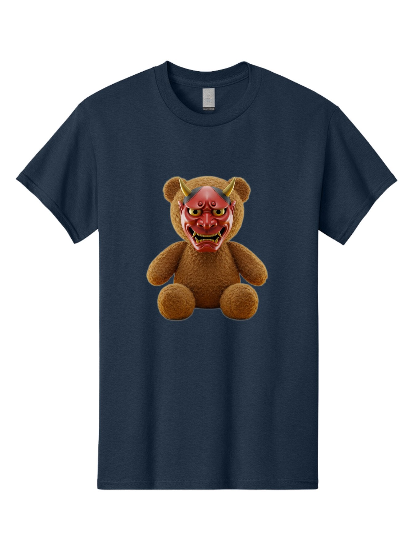 Teddy-Oni-Mask Men'S Graphic Tee, 100% Cotton, Comfortable Casual Summer Wear, Machine Washable, Vintage Camera, Old Camera, Antique Camera, Black Camera, Classic Photography, Photography Equipment, Nostalgic Device, Film Camera, Camera Art Baq127 12