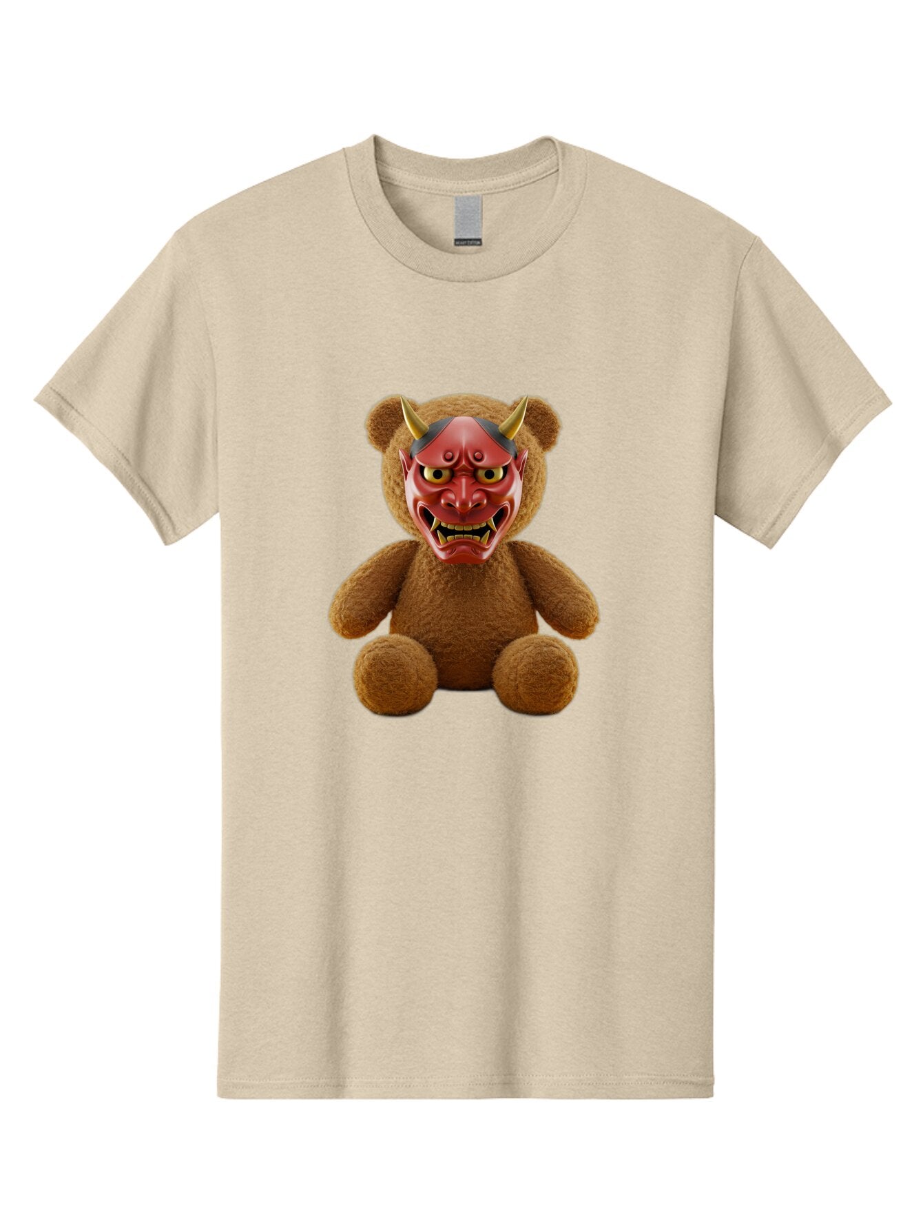 Teddy-Oni-Mask Men'S Graphic Tee, 100% Cotton, Comfortable Casual Summer Wear, Machine Washable, Vintage Camera, Old Camera, Antique Camera, Black Camera, Classic Photography, Photography Equipment, Nostalgic Device, Film Camera, Camera Art Baq127 1