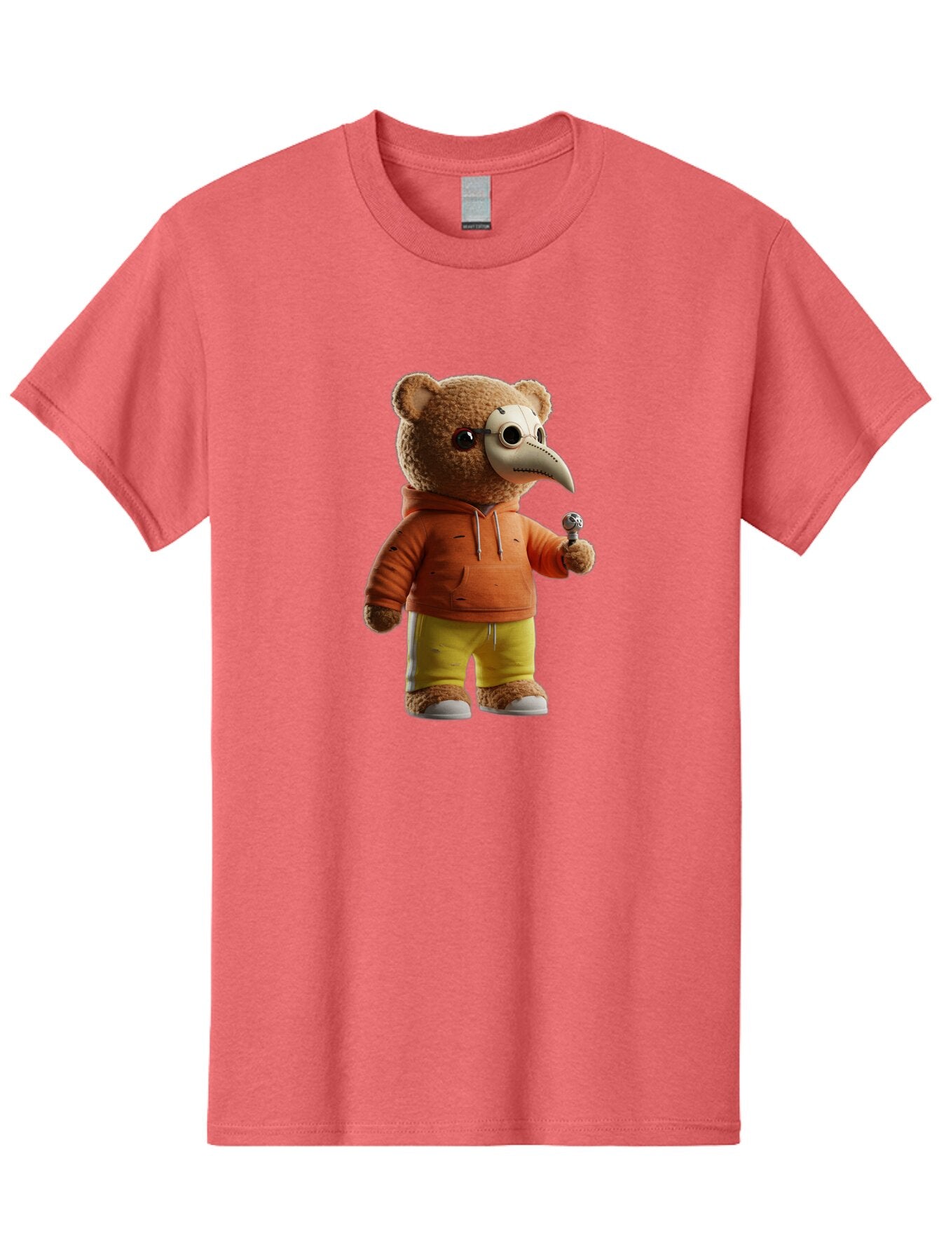 Teddy-Plague-Doctor Men'S Graphic Tee, 100% Cotton, Comfortable Casual Summer Wear, Machine Washable, Vintage Camera, Old Camera, Antique Camera, Black Camera, Classic Photography, Photography Equipment, Nostalgic Device, Film Camera, Baq128 9